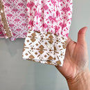 Geometric Button Down Top-8