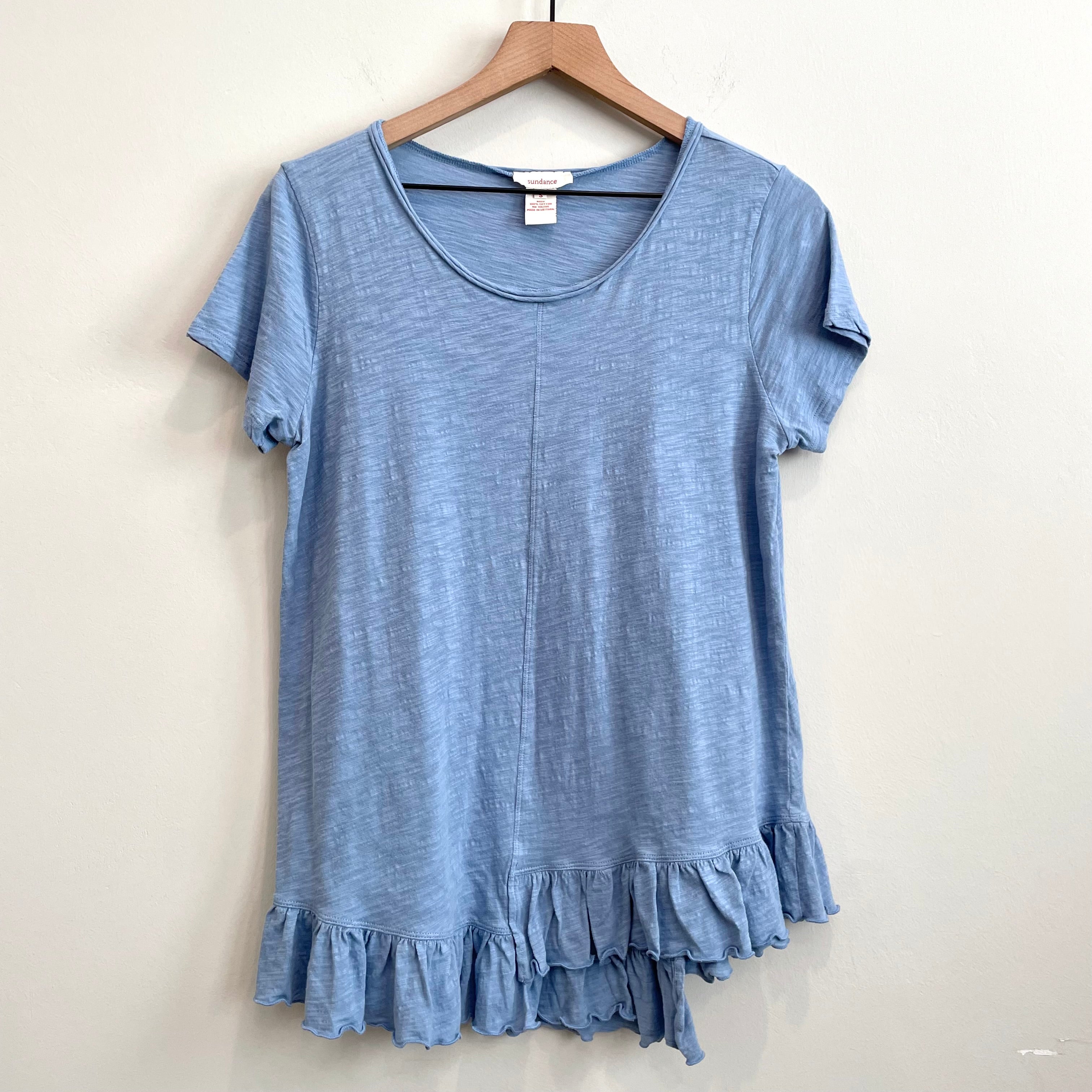 Seam Ruffle Hem Top