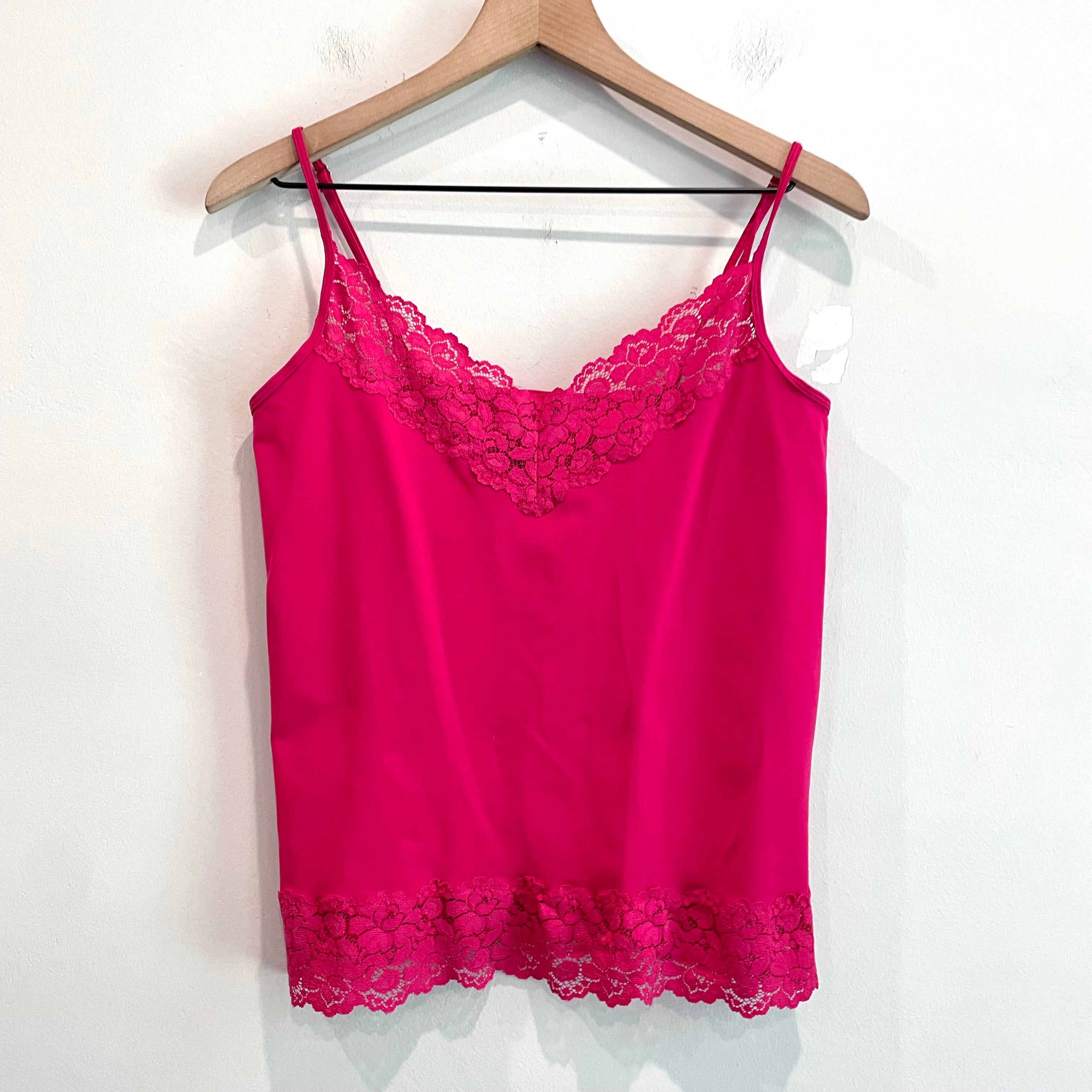 Lace Trim Cami Tank Top