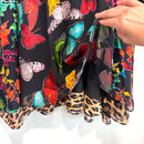 Butterfly Leopard Silk Dress-6