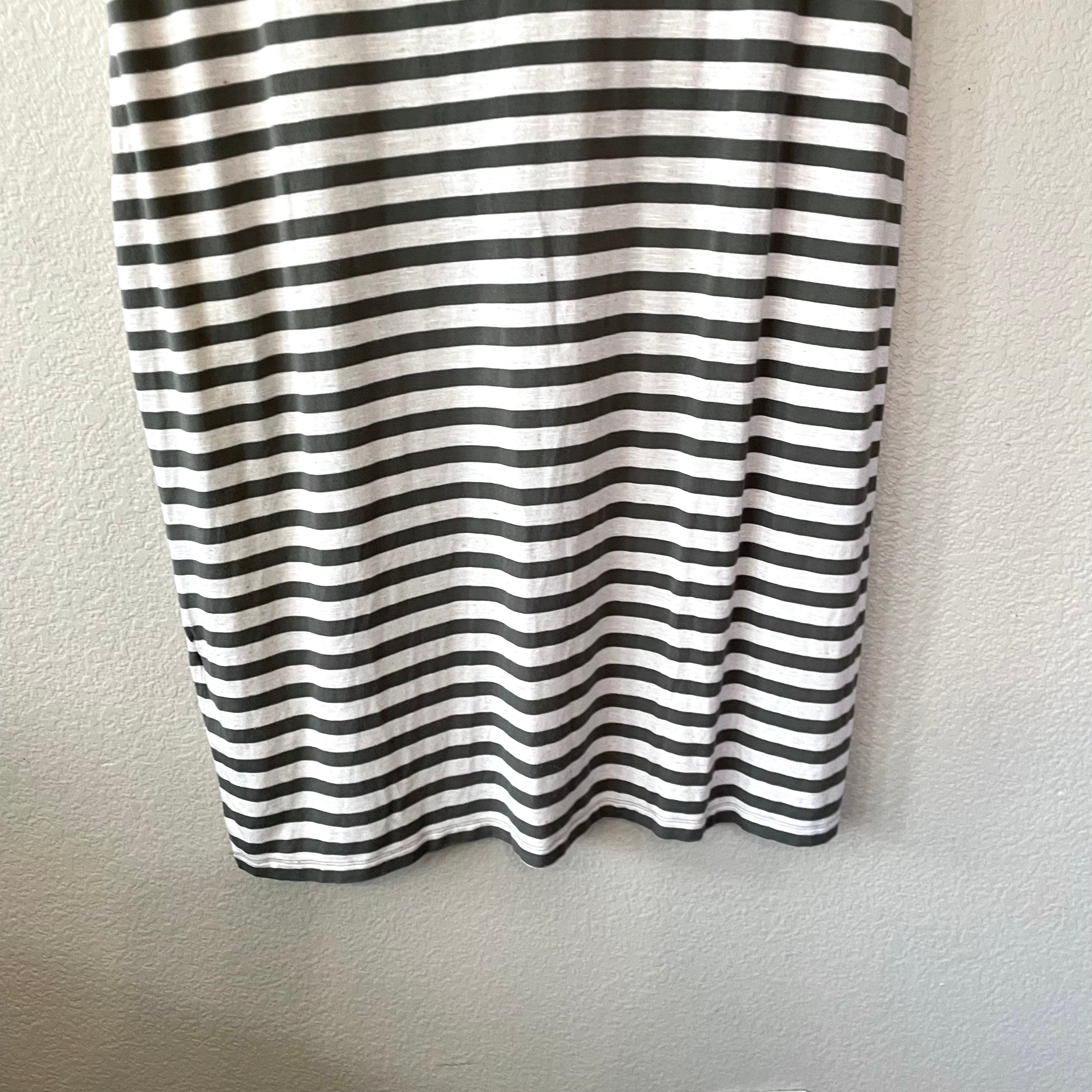 Striped Tiered Dress