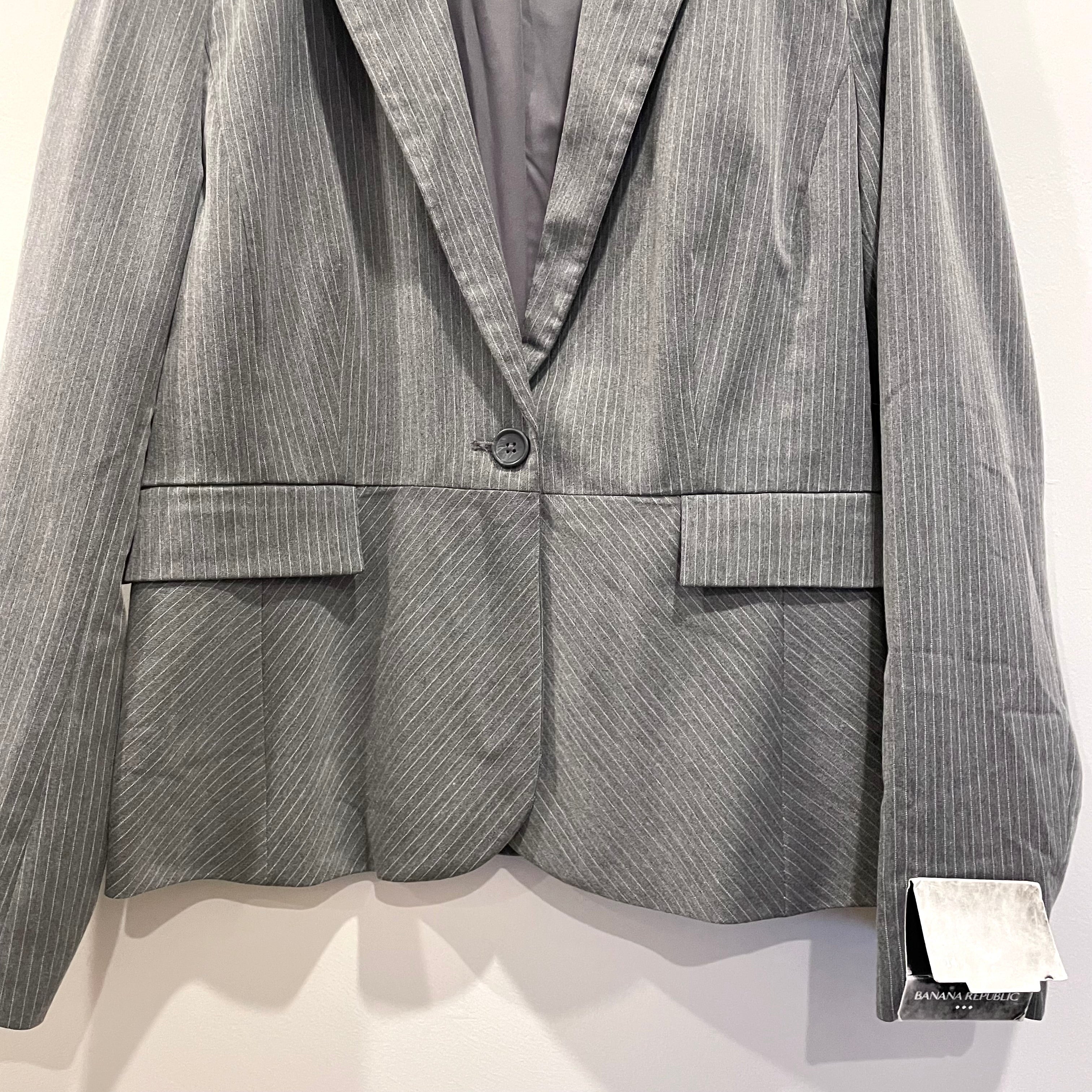 Pinstripe Blazer Jacket