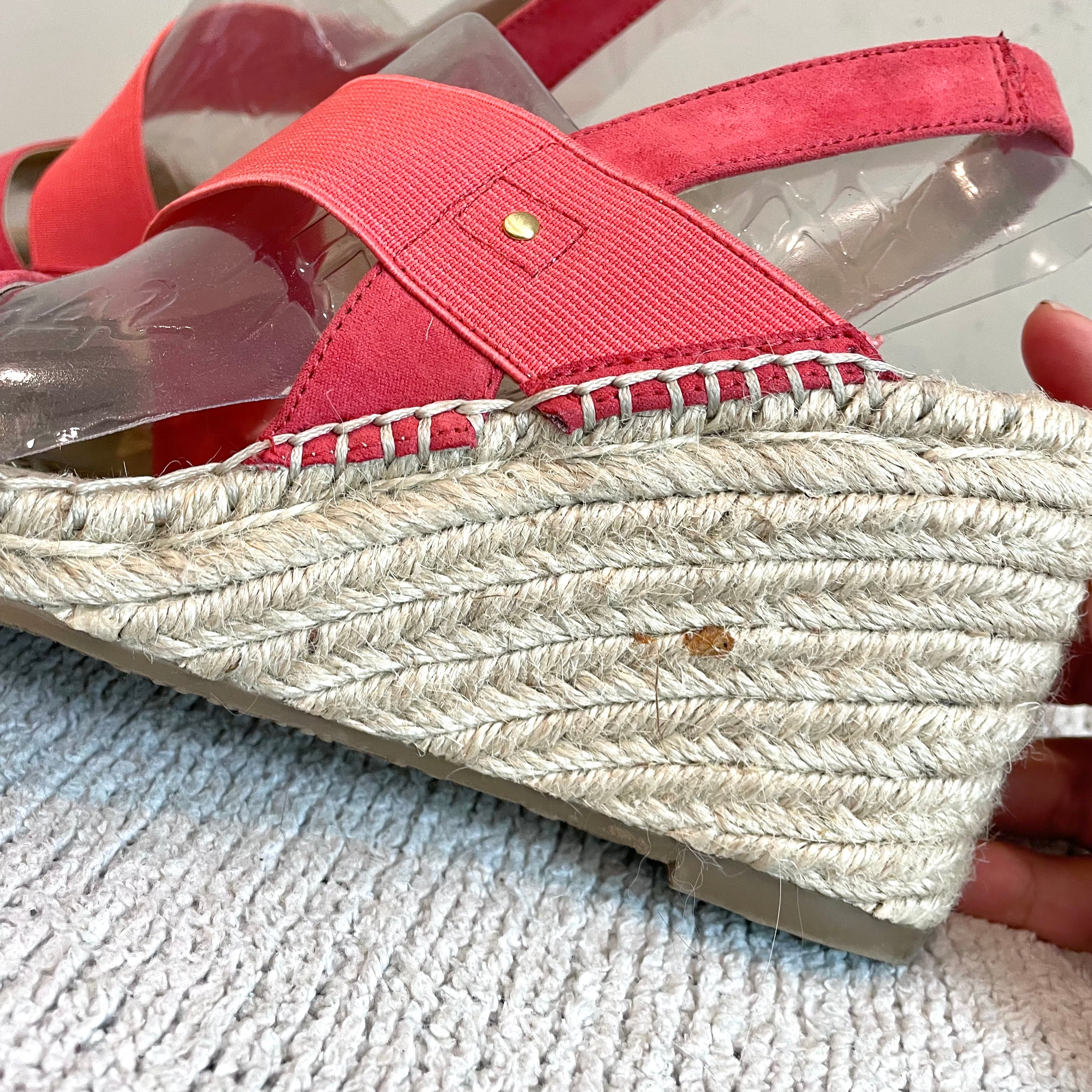 Espadrille Wedge Heel Sandals