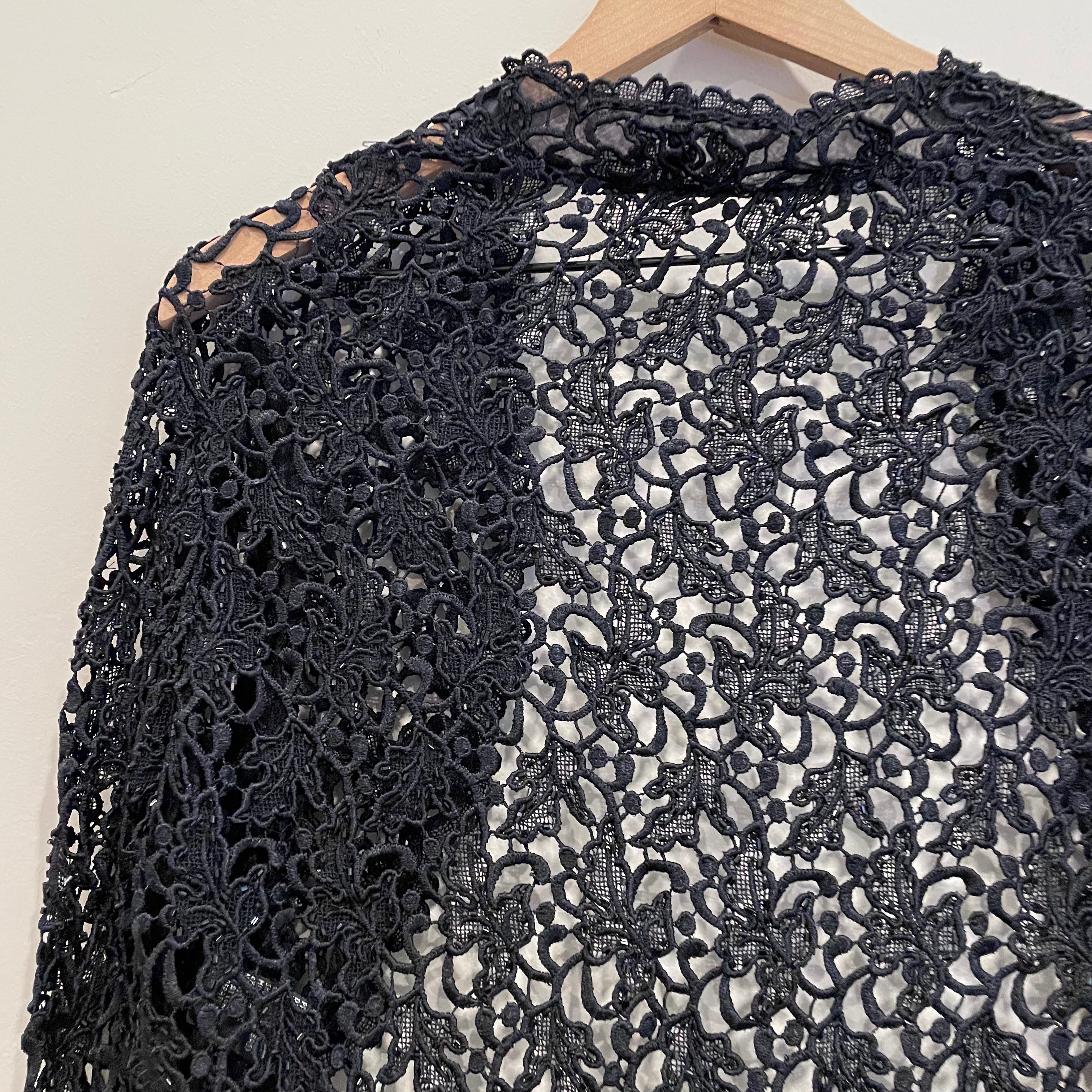 Lace Beaded Formal Cardigan