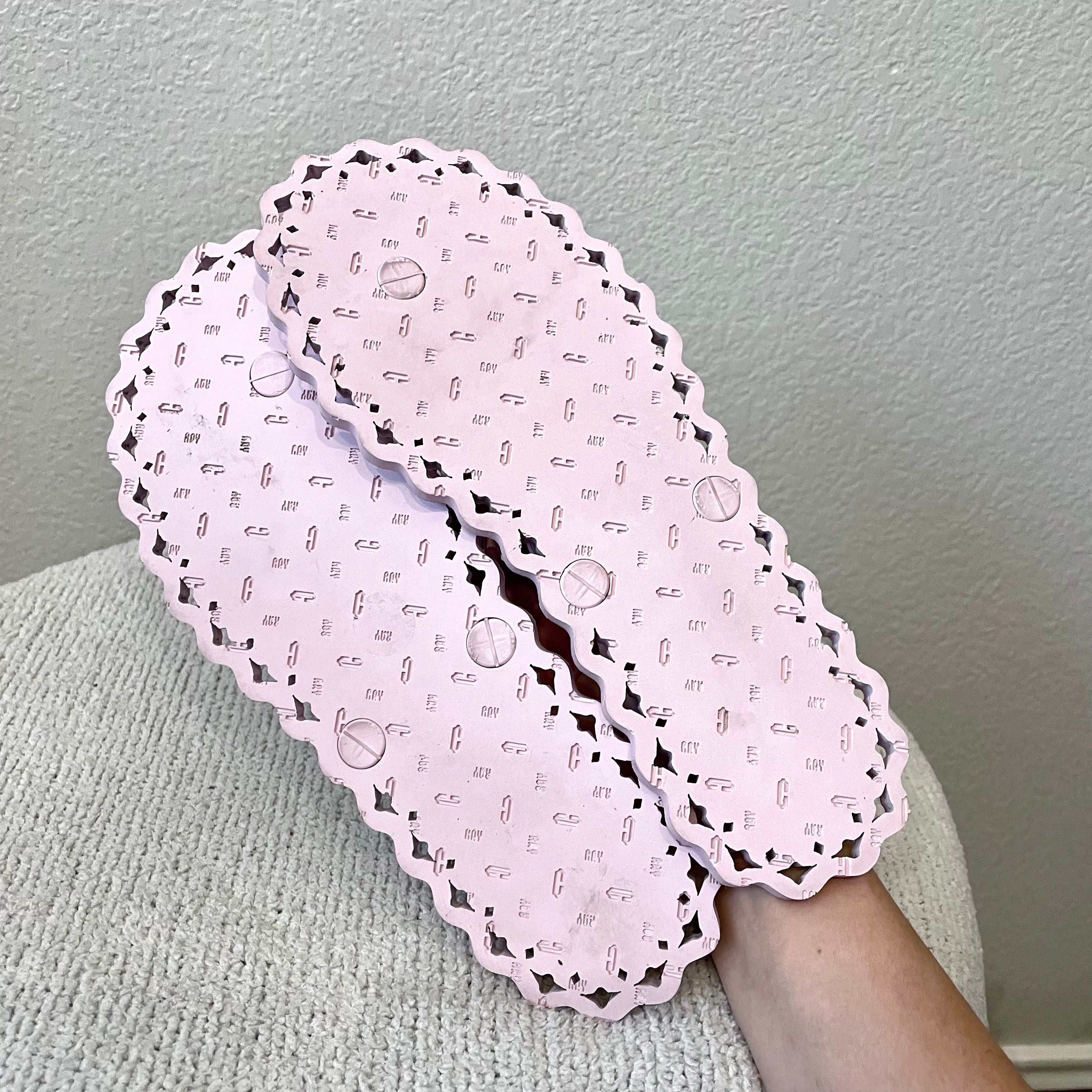 Scalloped Edge Flip Flops