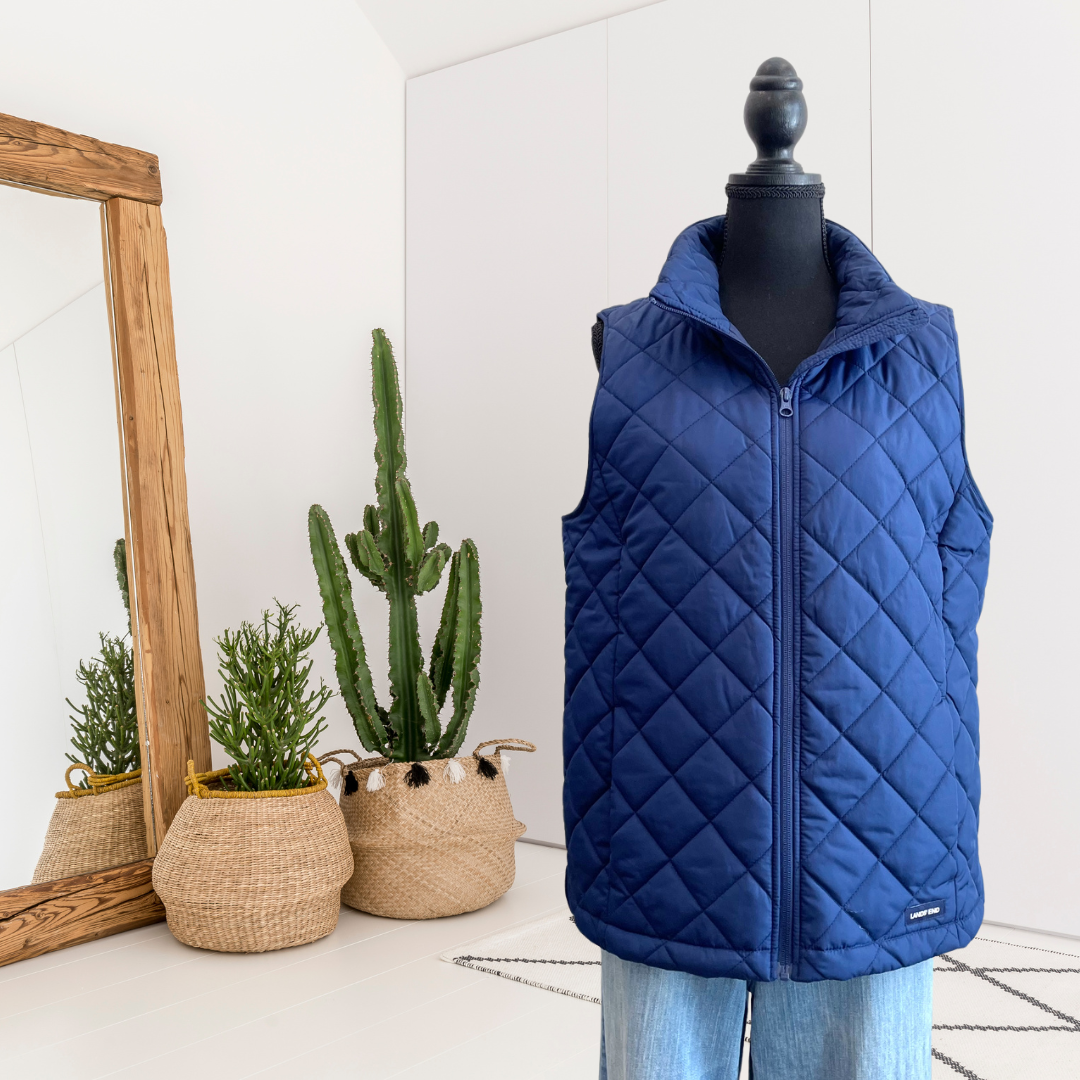 Sleeveless Quilted Vest