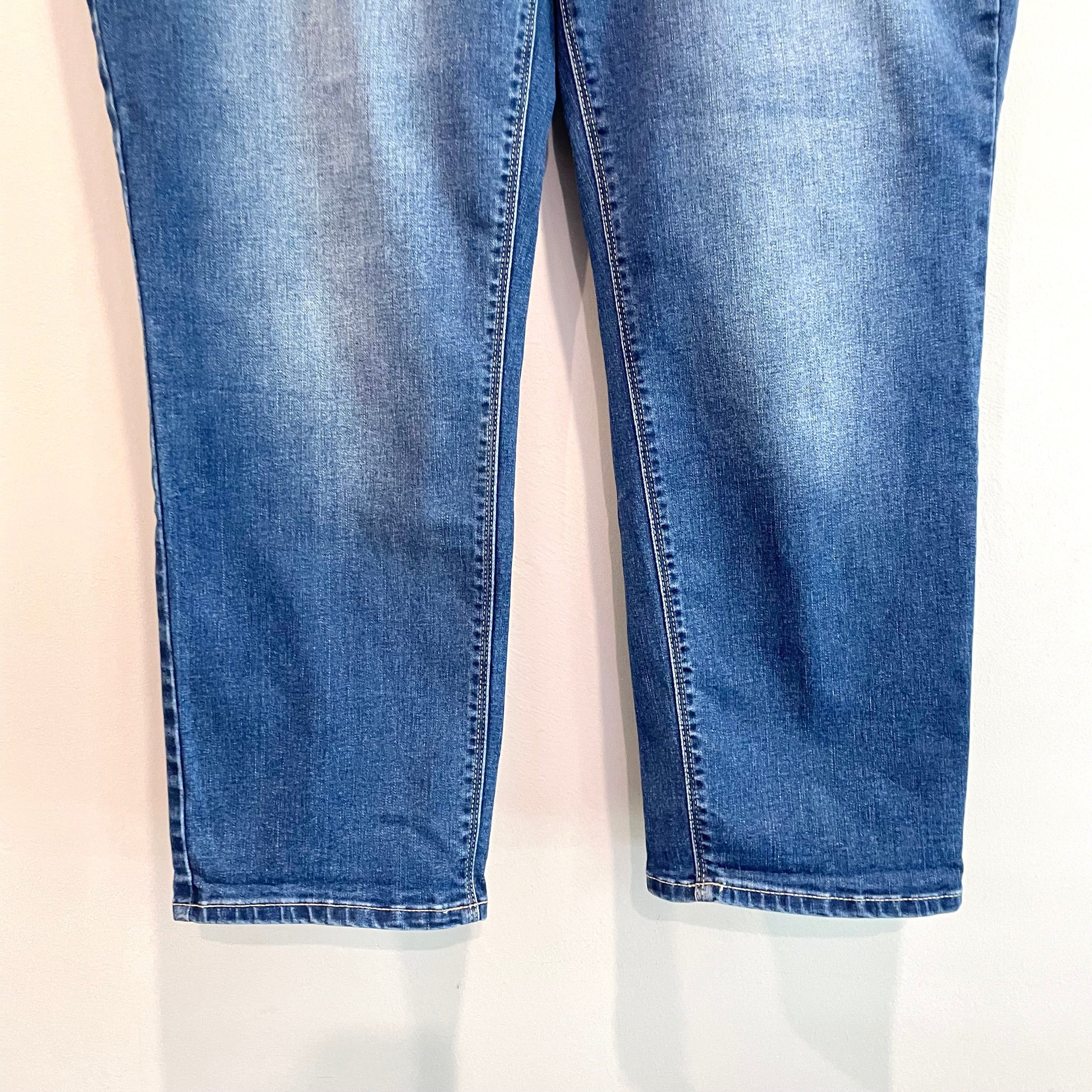 Slim Straight Denim Jeans