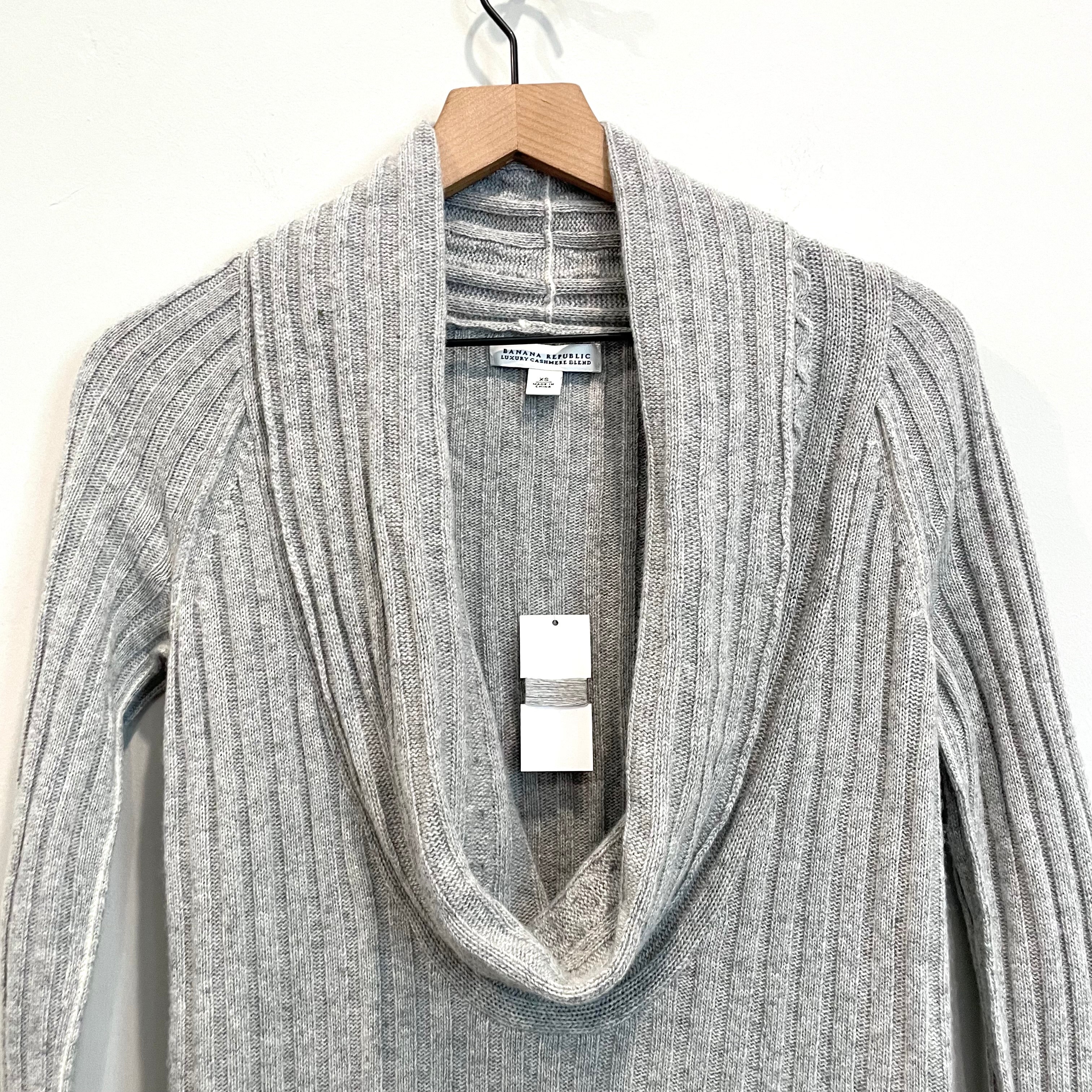 Draped Cowl Neck Sweater