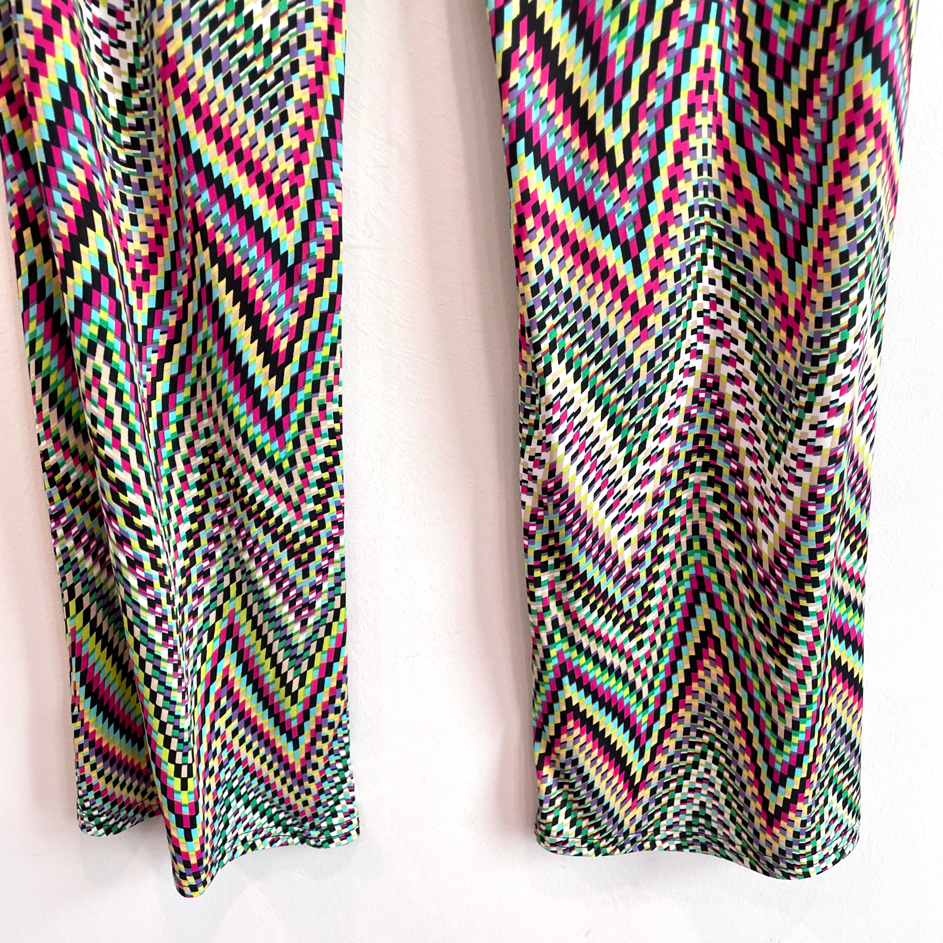 Chevron Stretch Pants