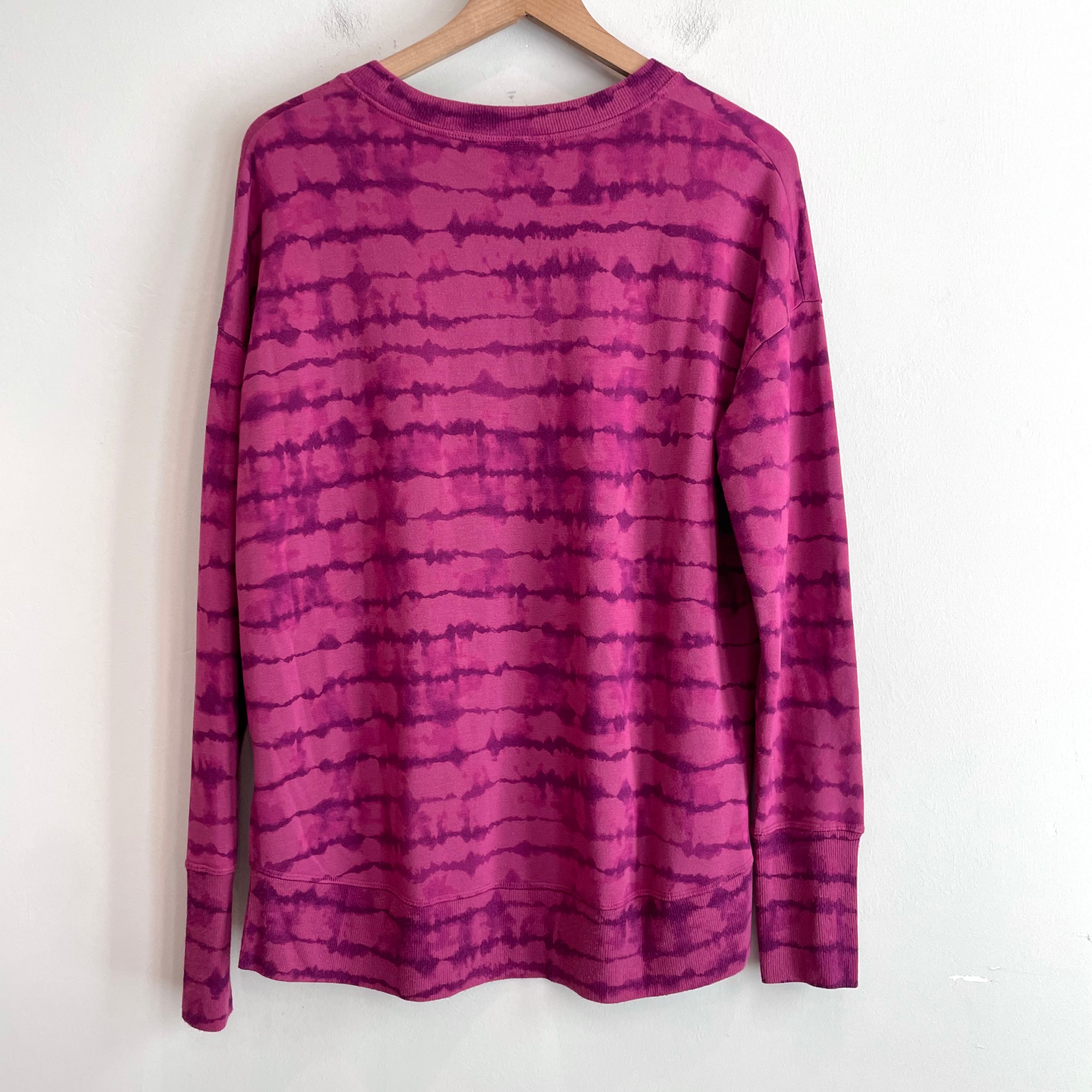 Striped Dye Sweatshirt