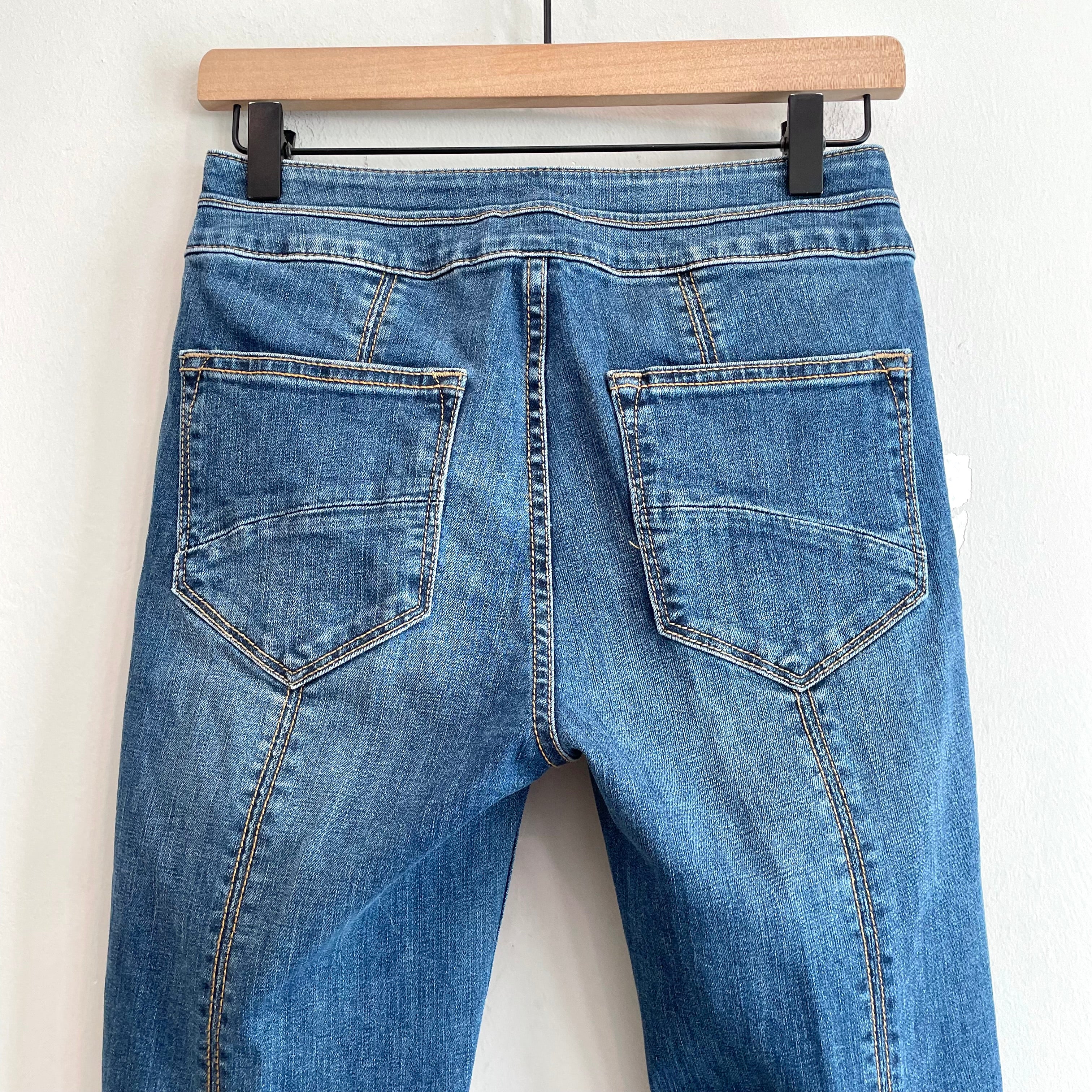 Front Seam Bootcut Jeans