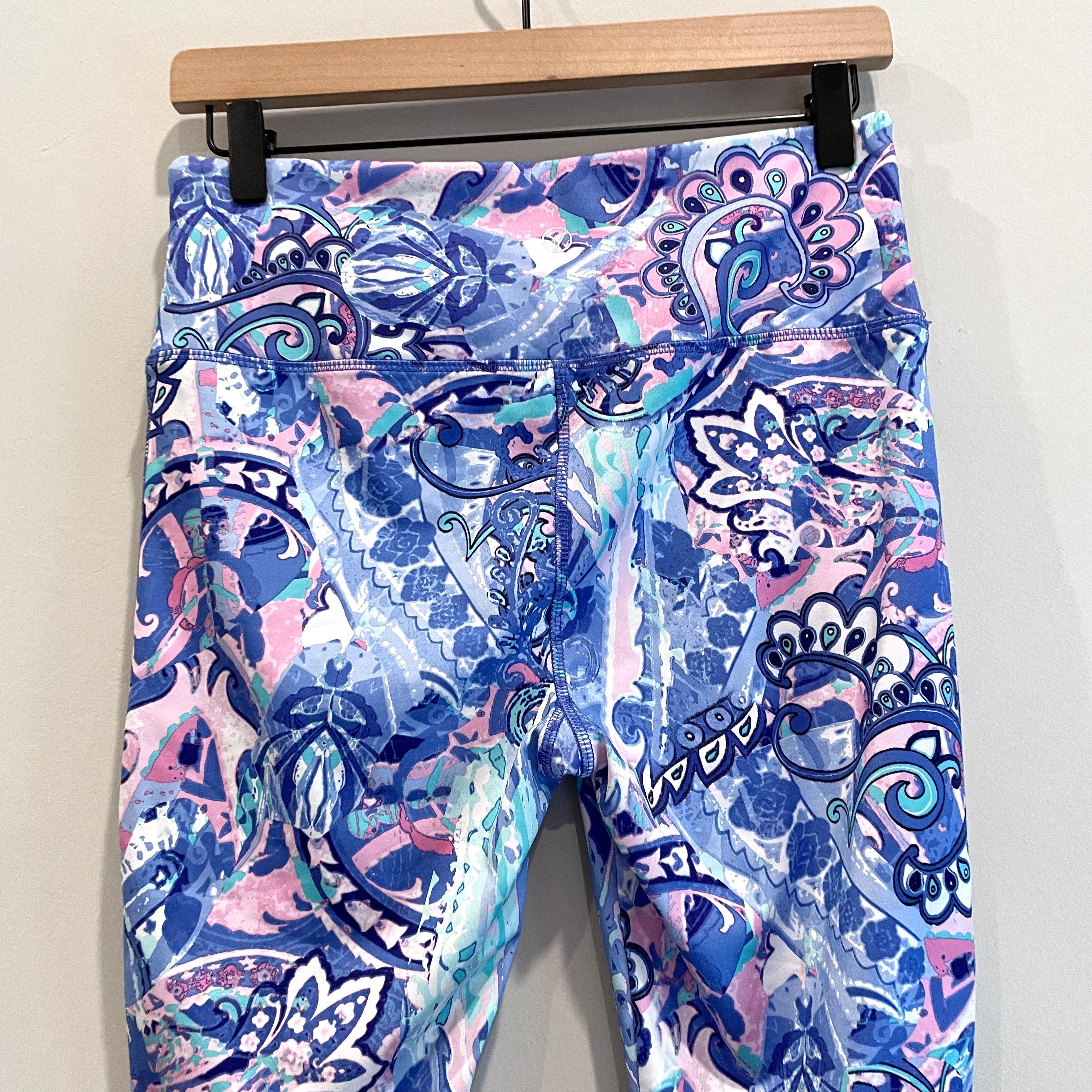 Paisley Cropped Leggings