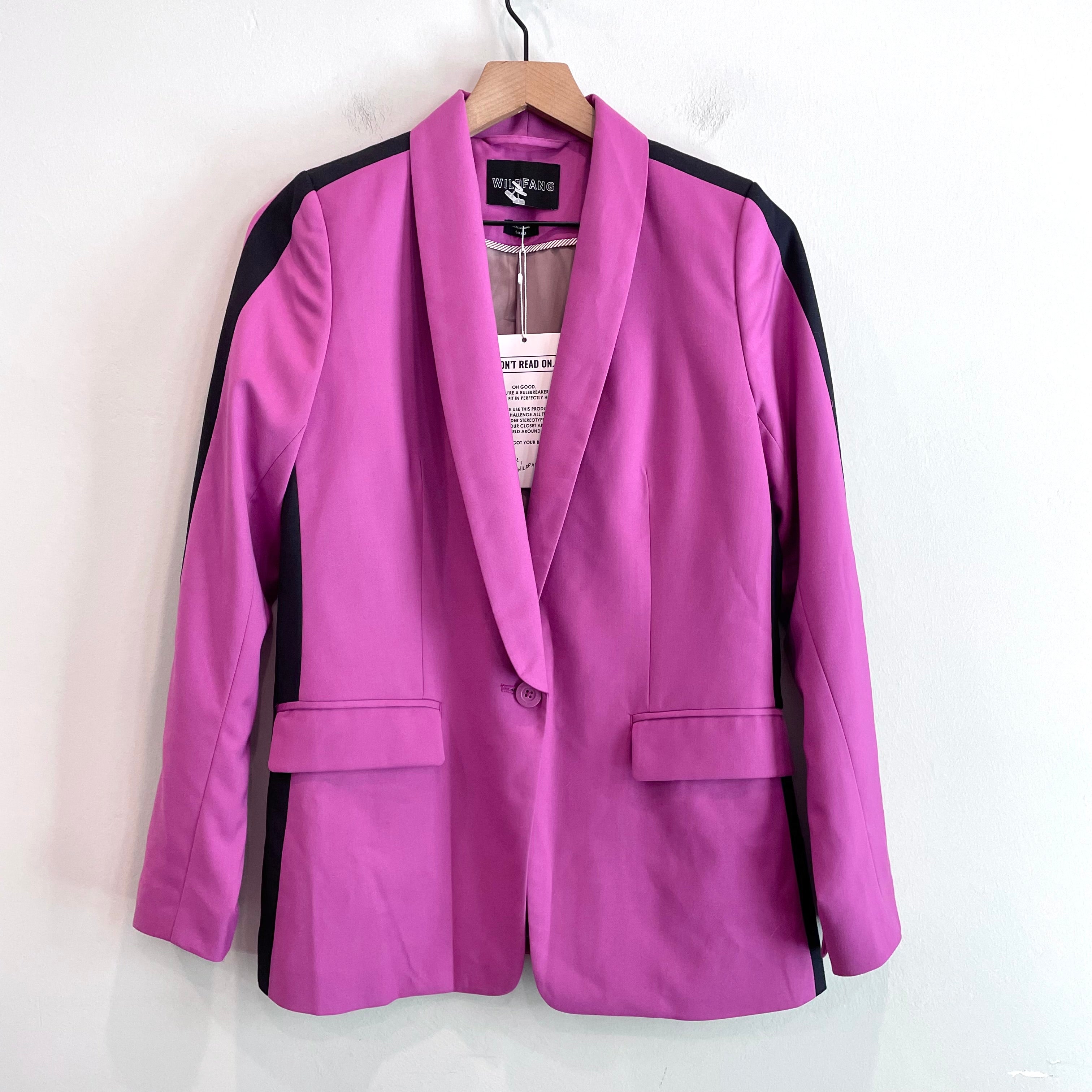 Colorblock Tux Blazer