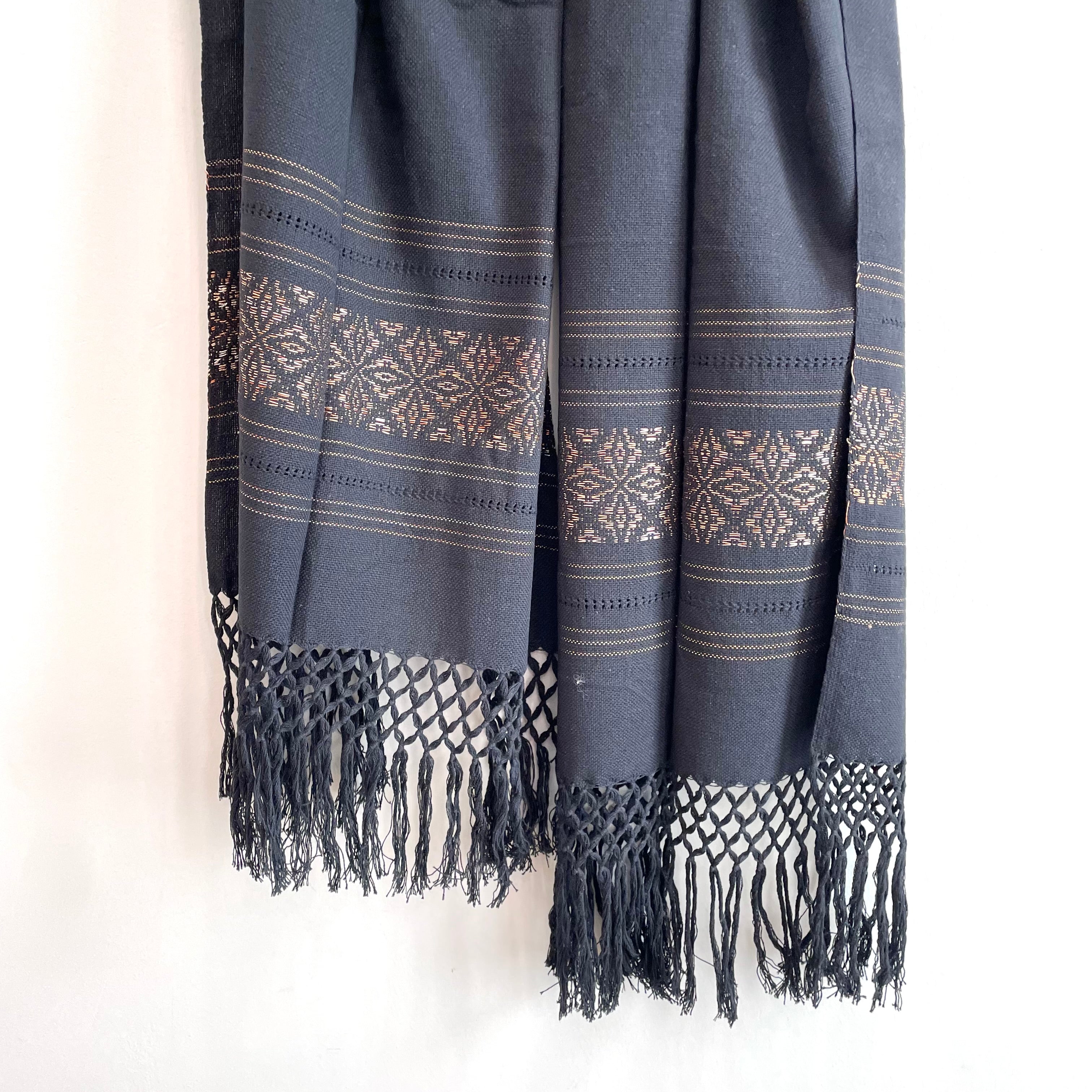 Braided Fringe shawl Scarf