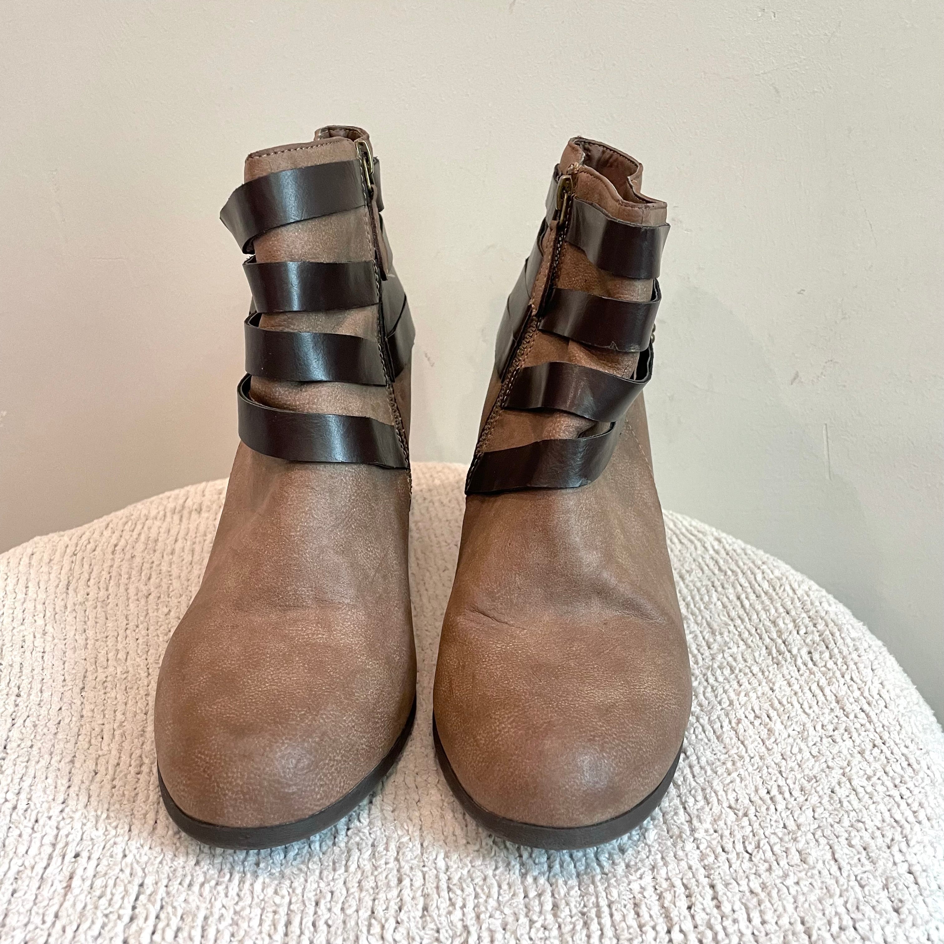 Ankle Wrap Booties