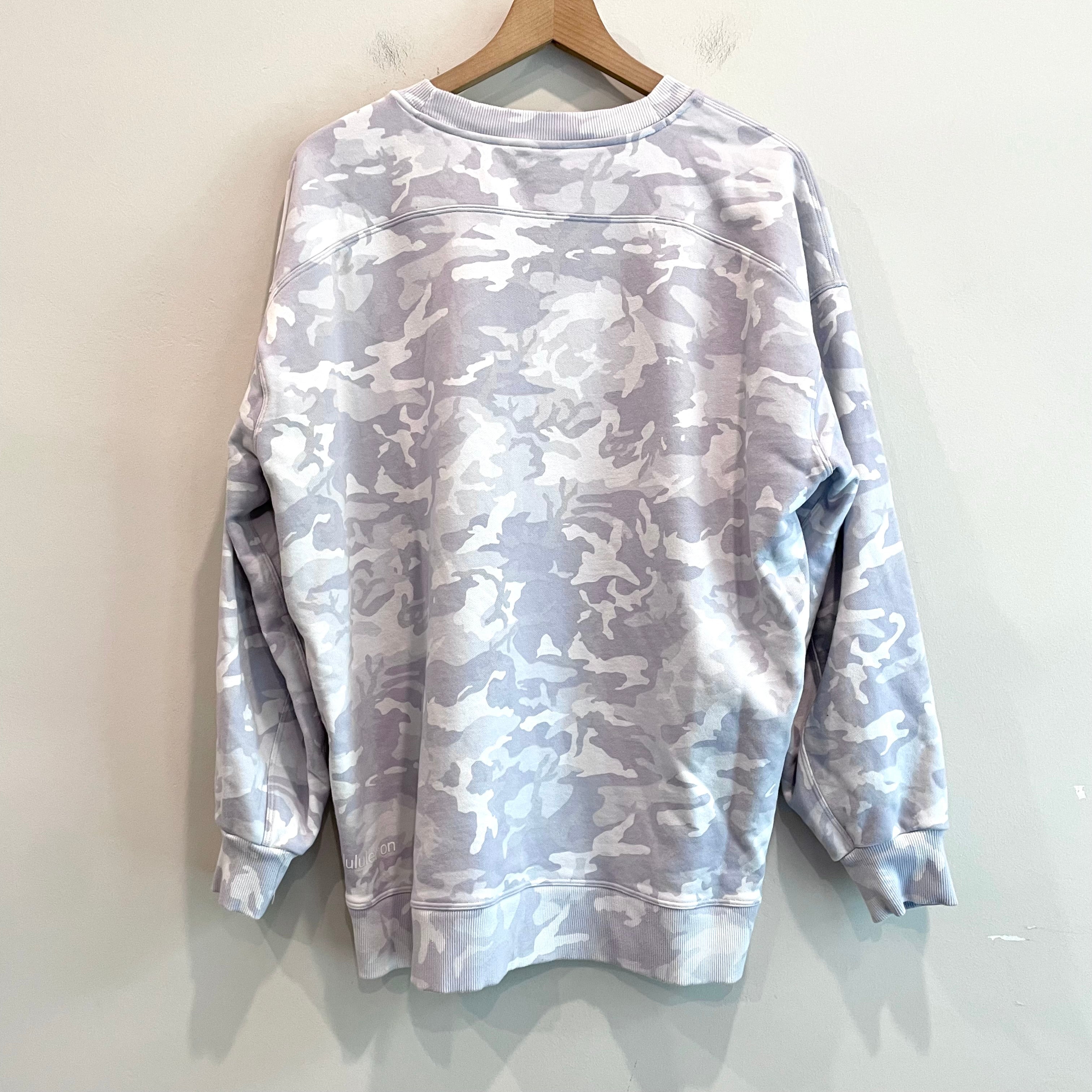 Camo Oversized Sweatshirt