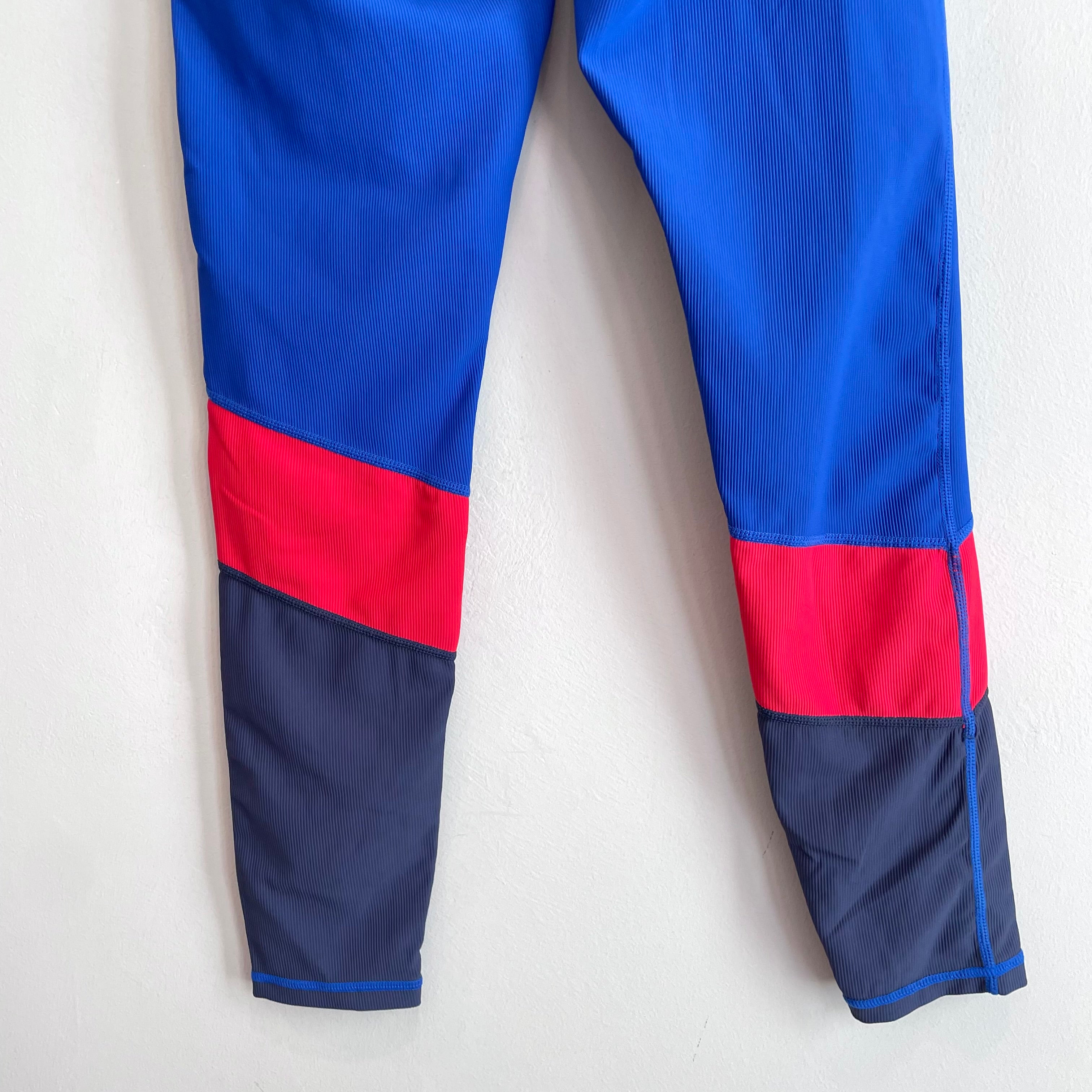 Ribbed Colorblock Leggings