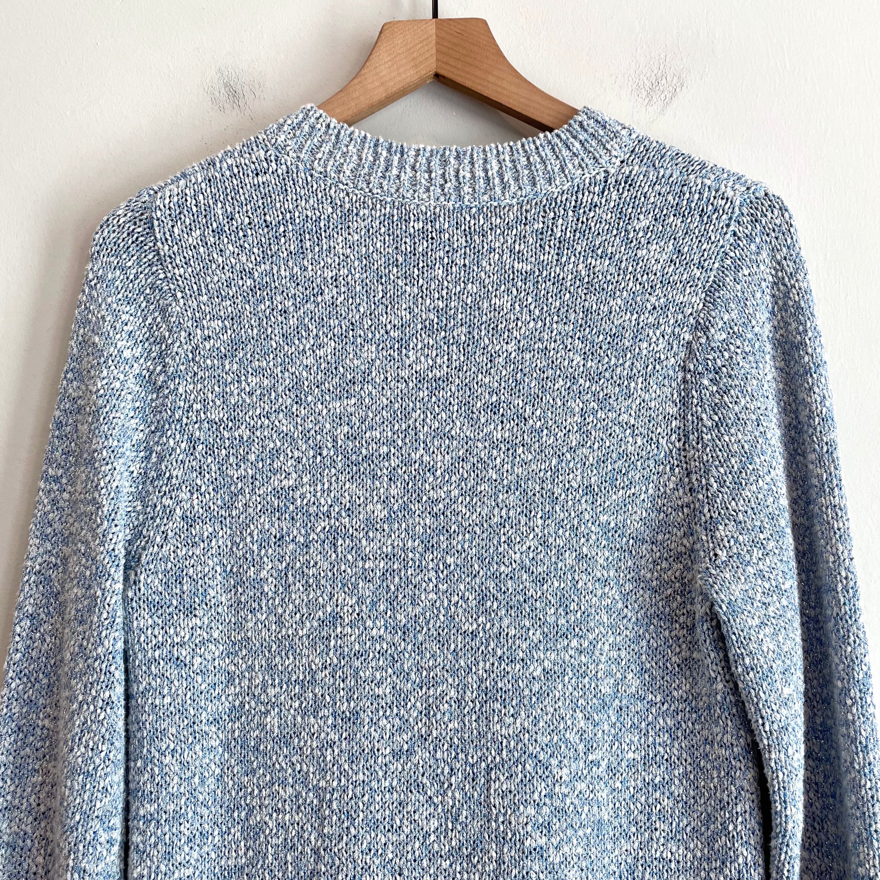 Metallic Knit Sweater