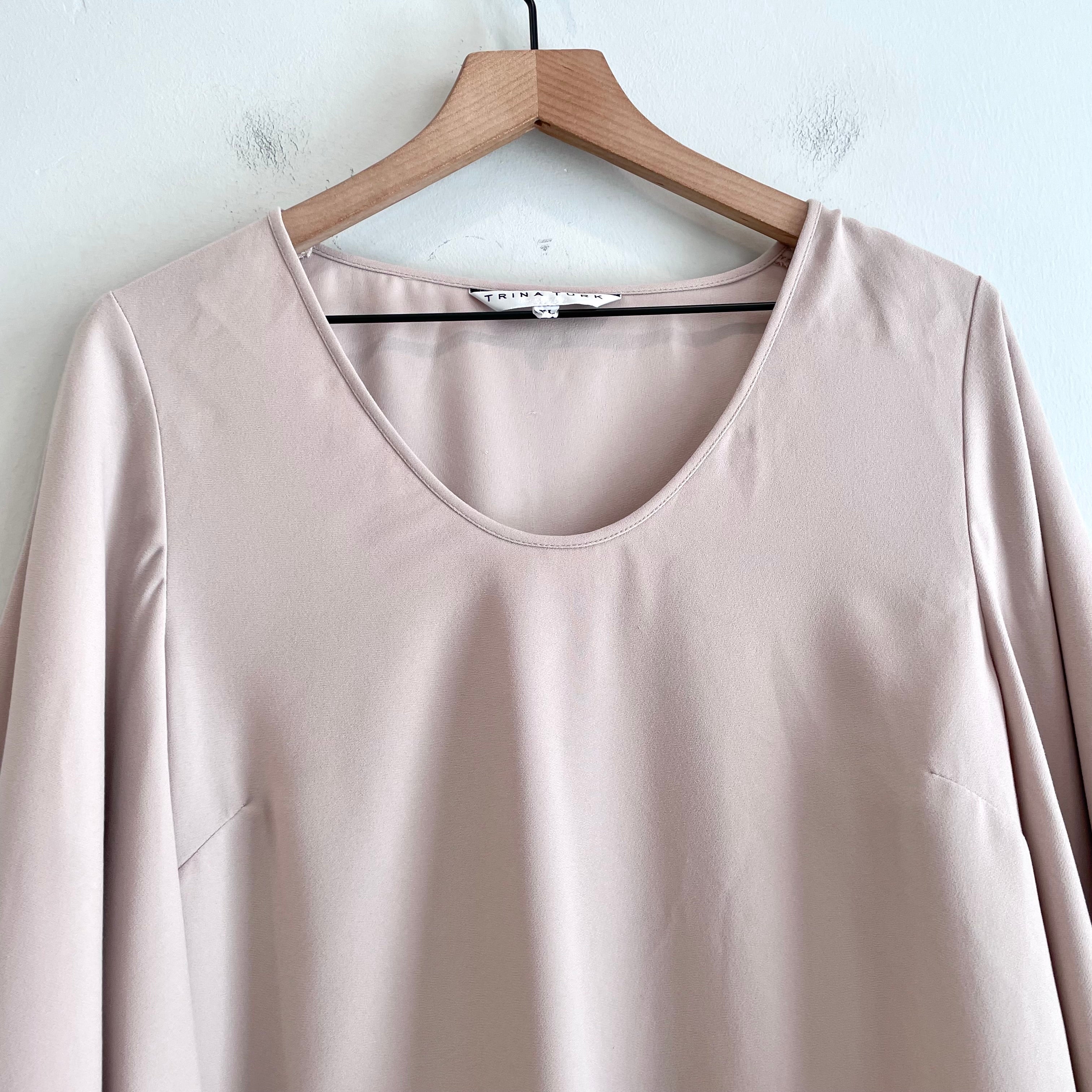 Long Slit Sleeve Top