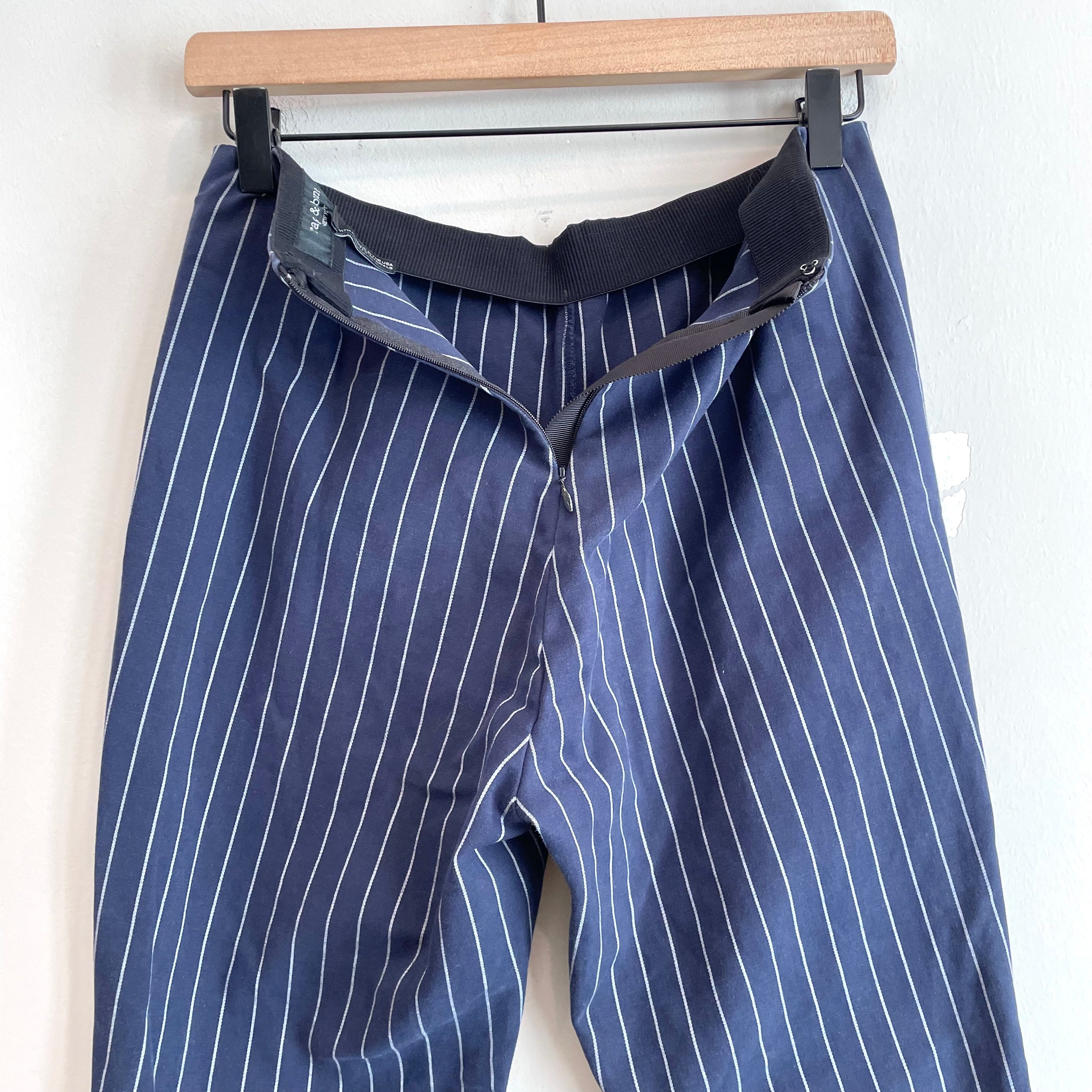 Pinstripe Skinny Pants