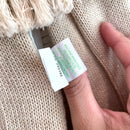 Tassel Trim Open Front Cardigan Vest-9