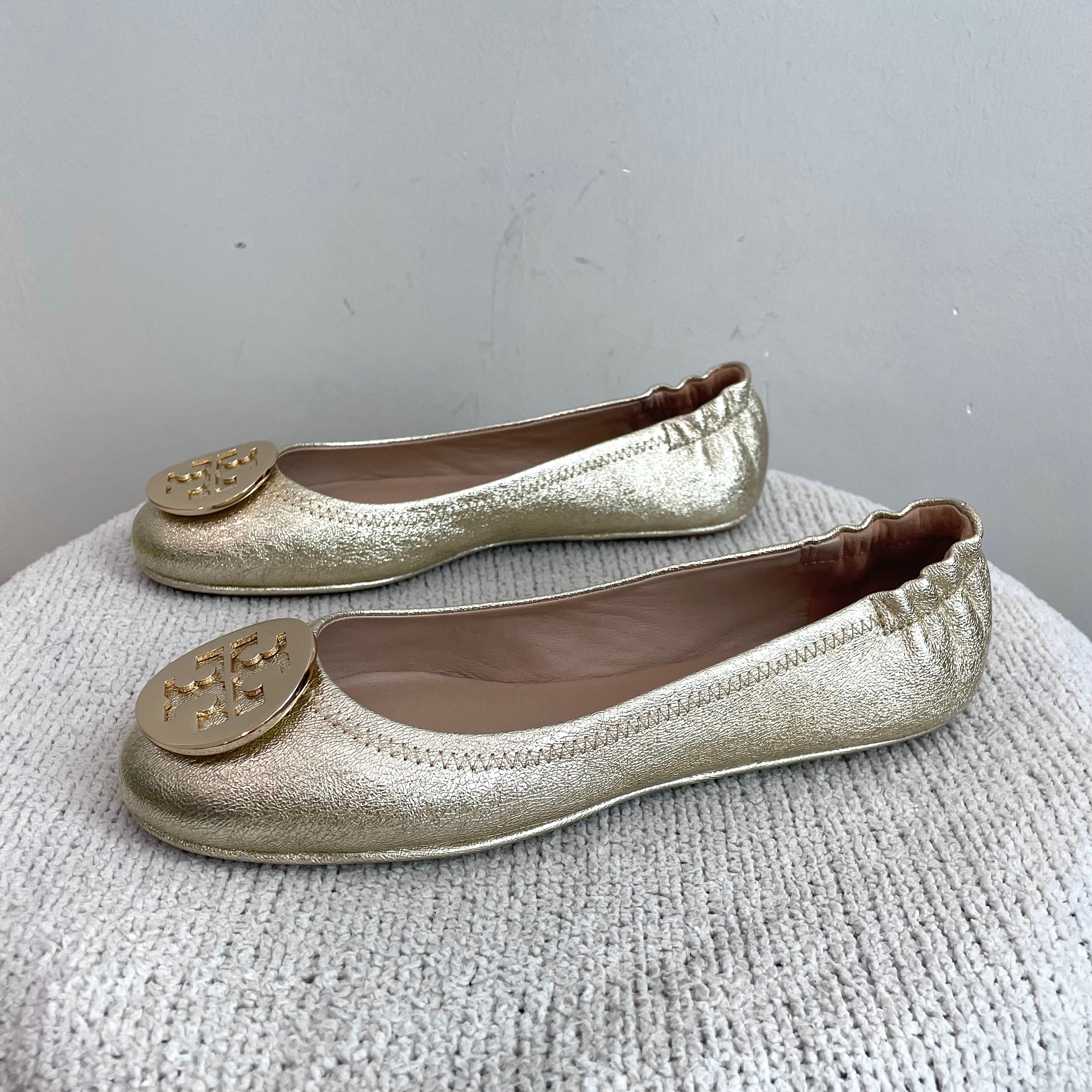 Metallic Ballet Flats