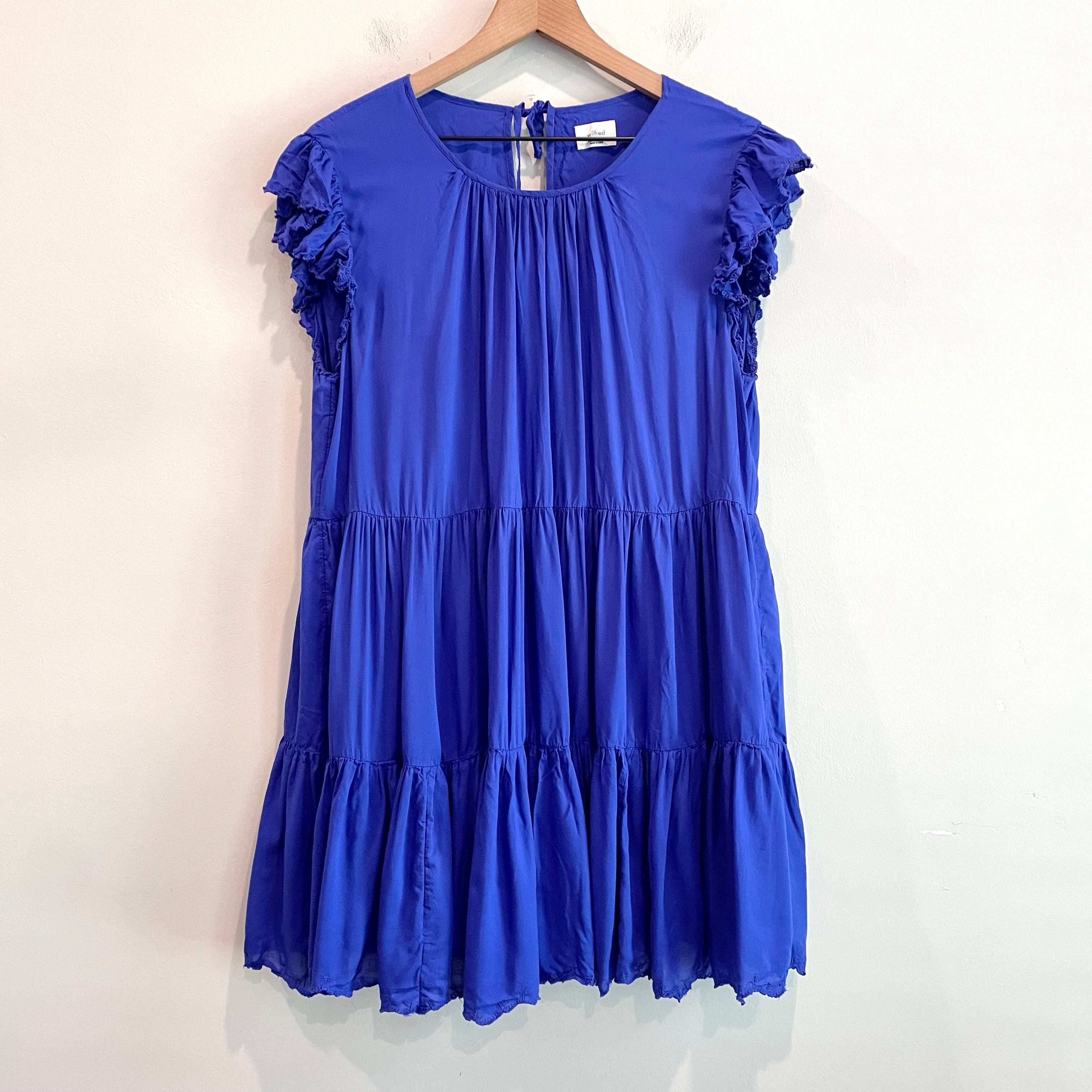 Ruffle Sleeve Tiered Dress