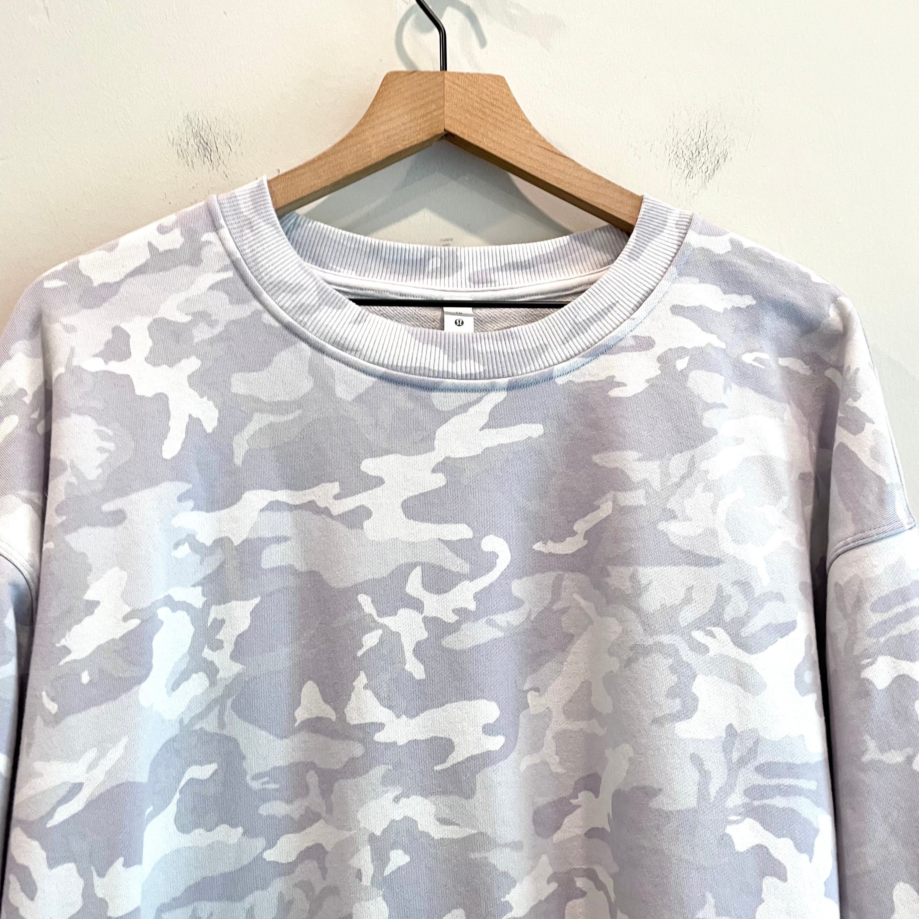 Camo Oversized Sweatshirt