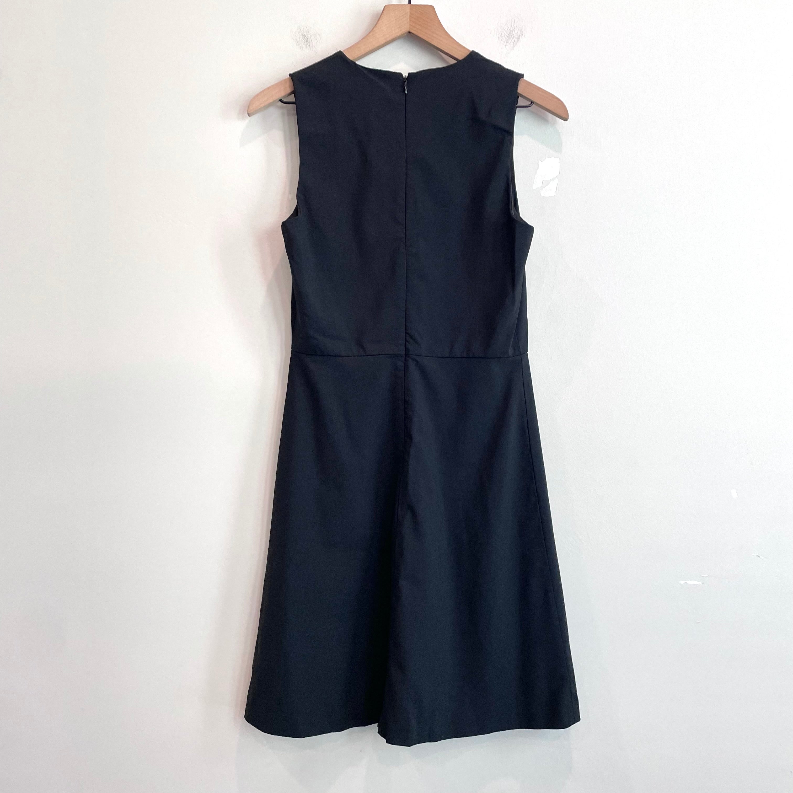 Sleeveless Wool Stretch Dress