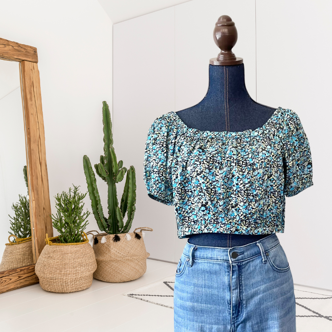 Floral Crop Top