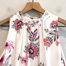 Floral Paisley Ruffle Dress-3