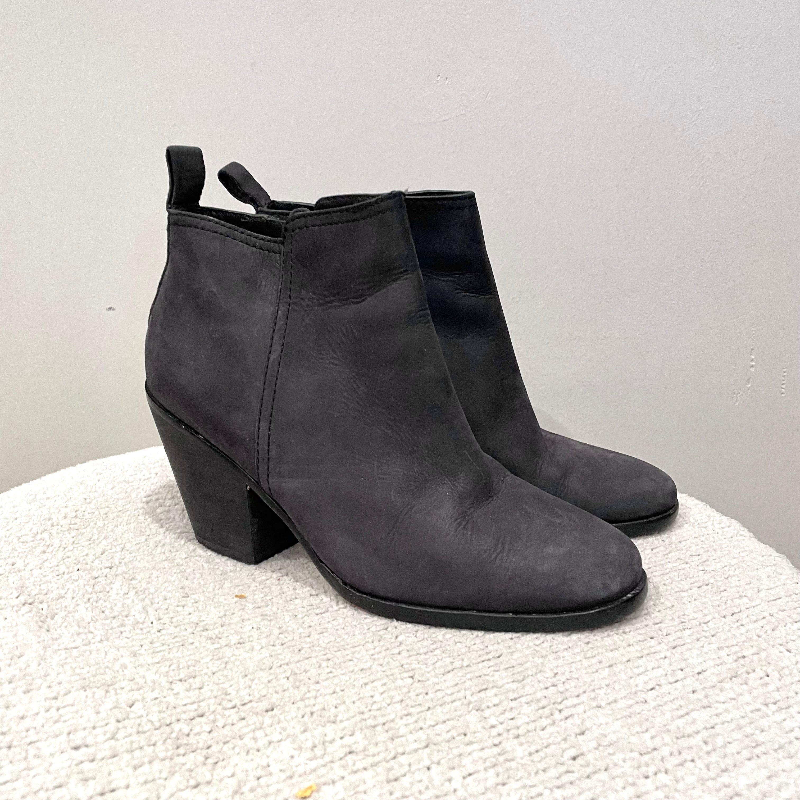 Suede Ankle Boots