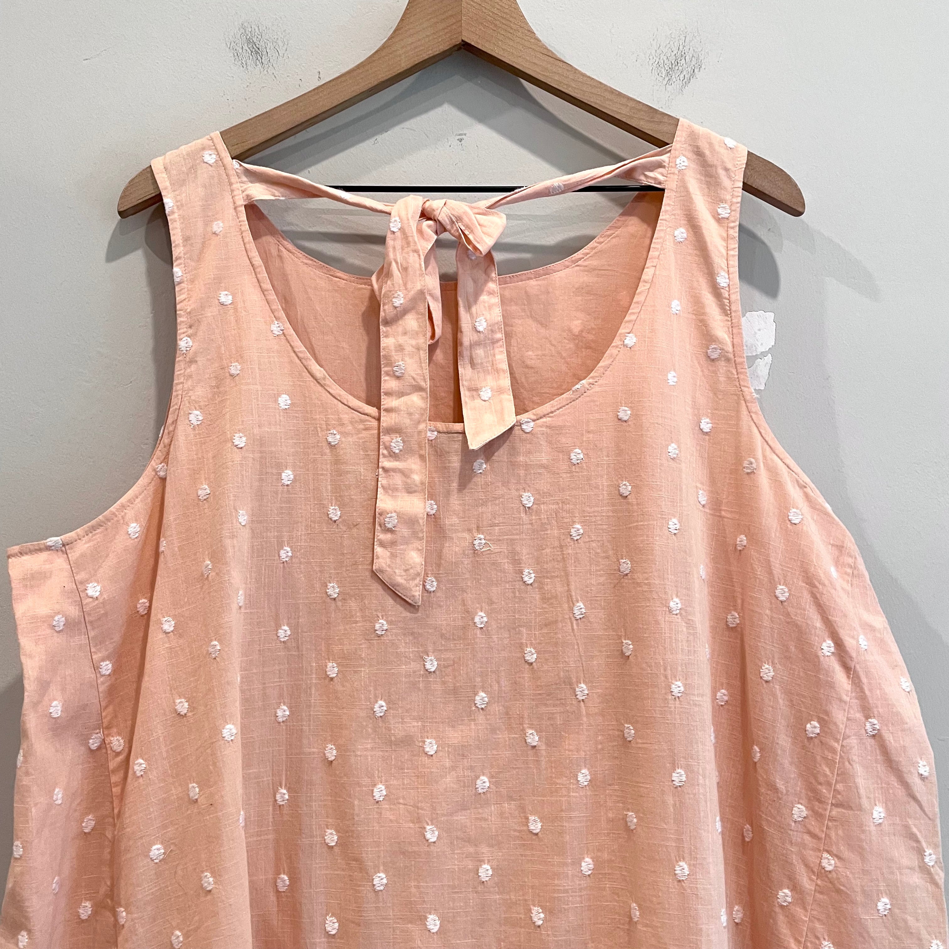 Polka Dot Bow Back Dress