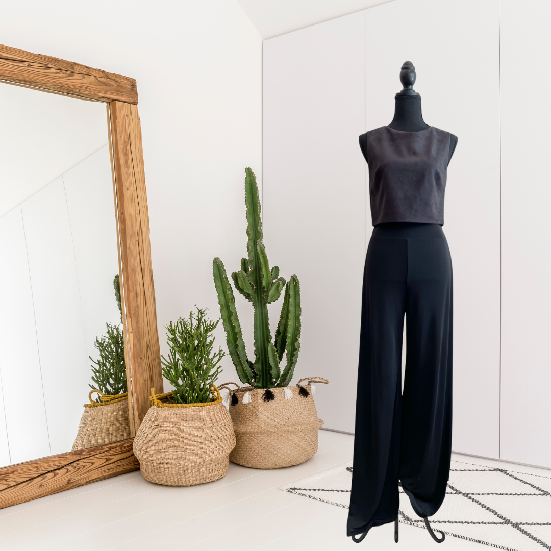 Faux Suede Topper Jumpsuit