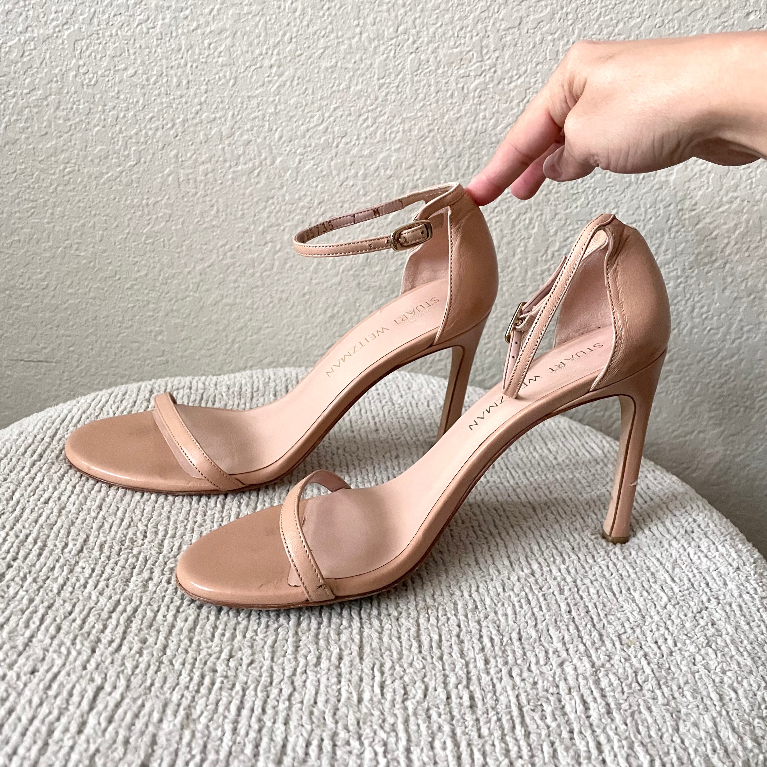 Open Toe Ankle Strap Heels