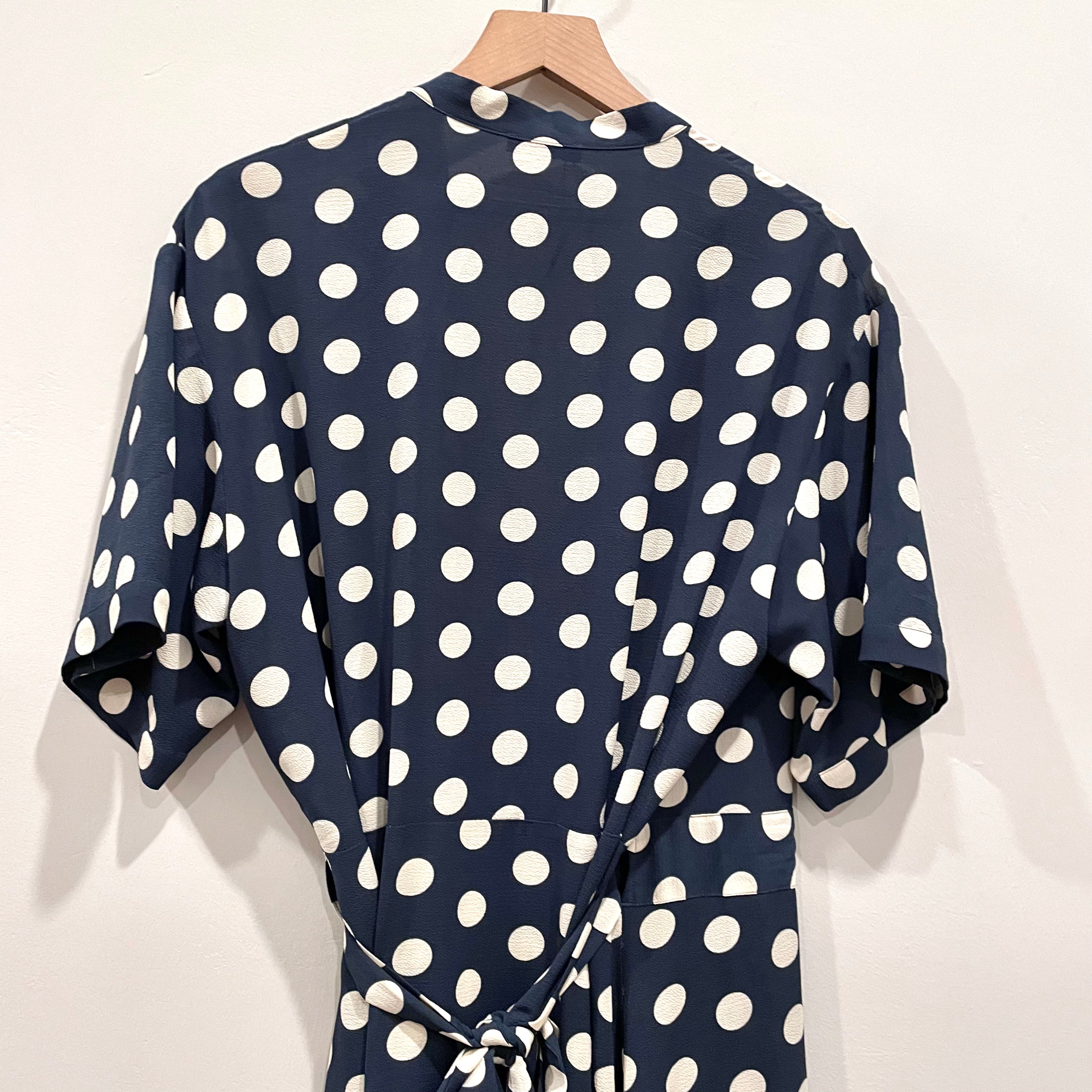 Polka Dot Wrap Dress