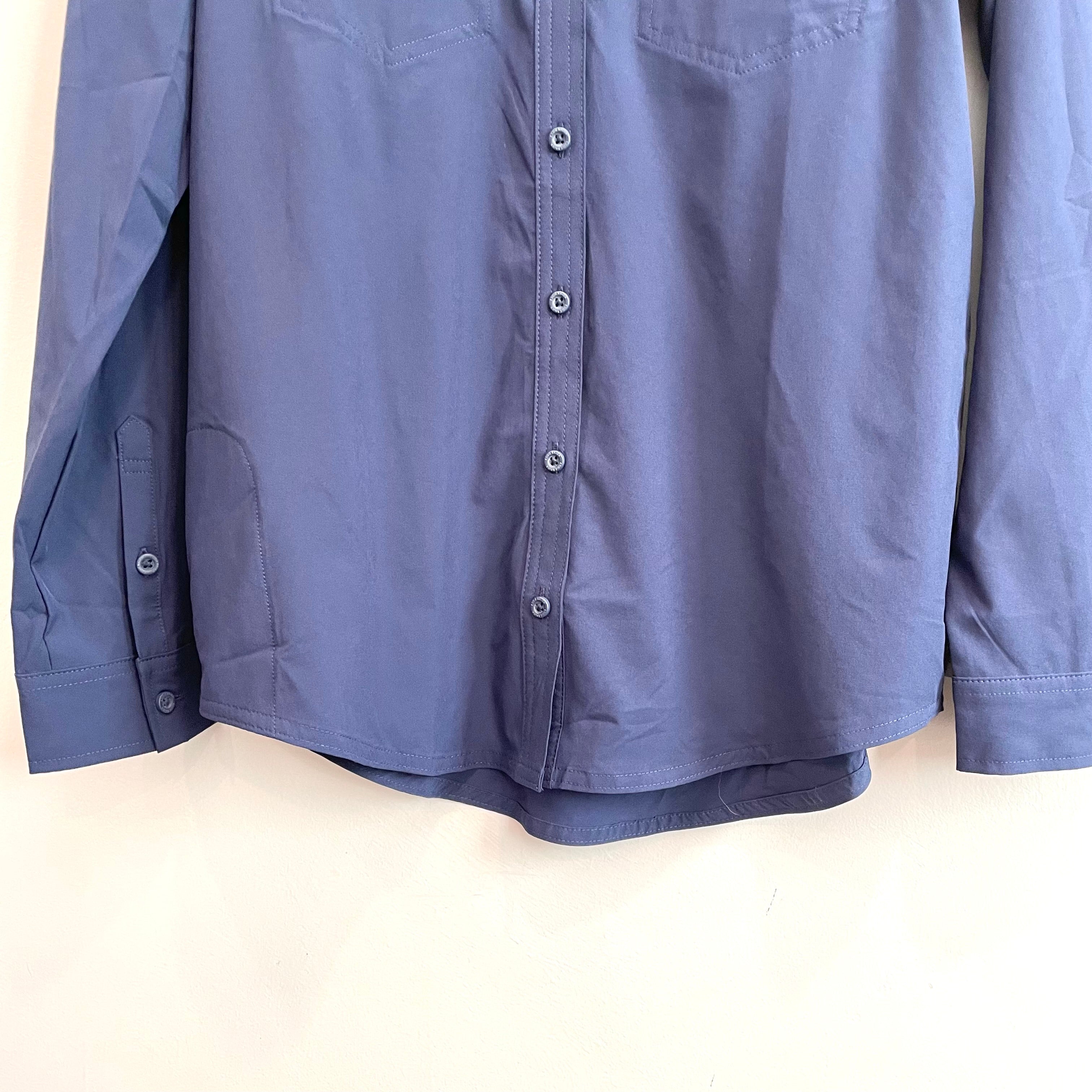 Long Sleeve Button Down Stretch Shirt