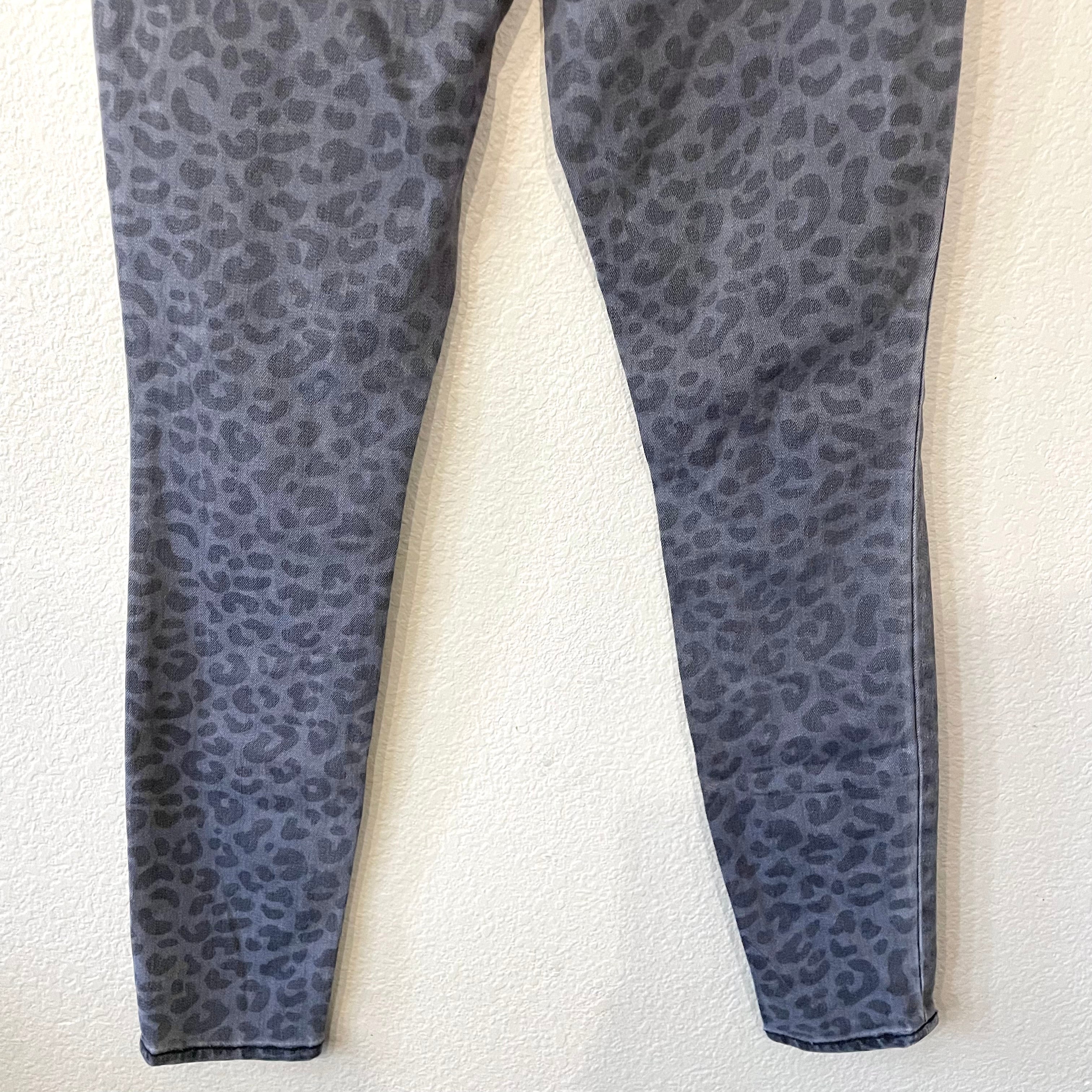 Leopard Skinny Jeans