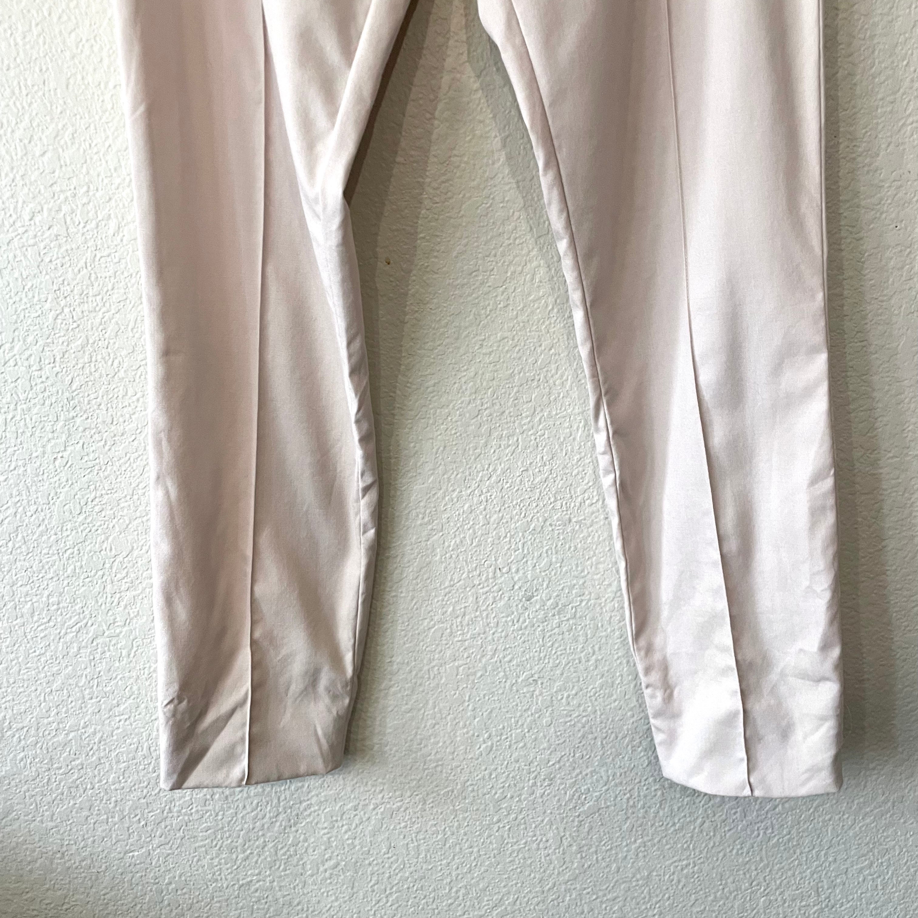 Seam Crop Slim Pants