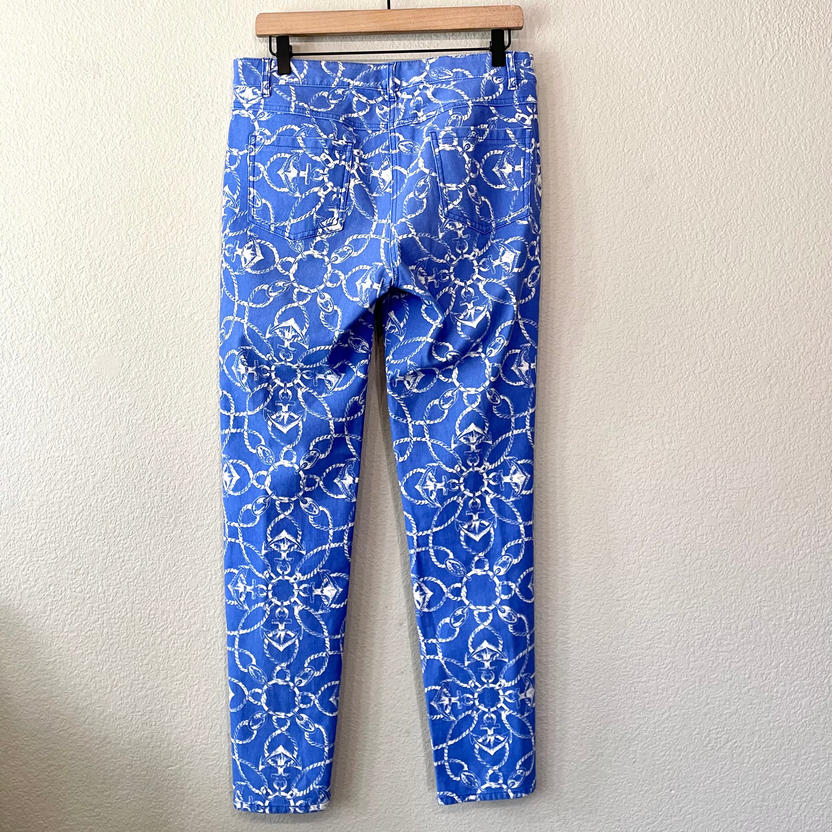 Anchor Sailor Print Jeans