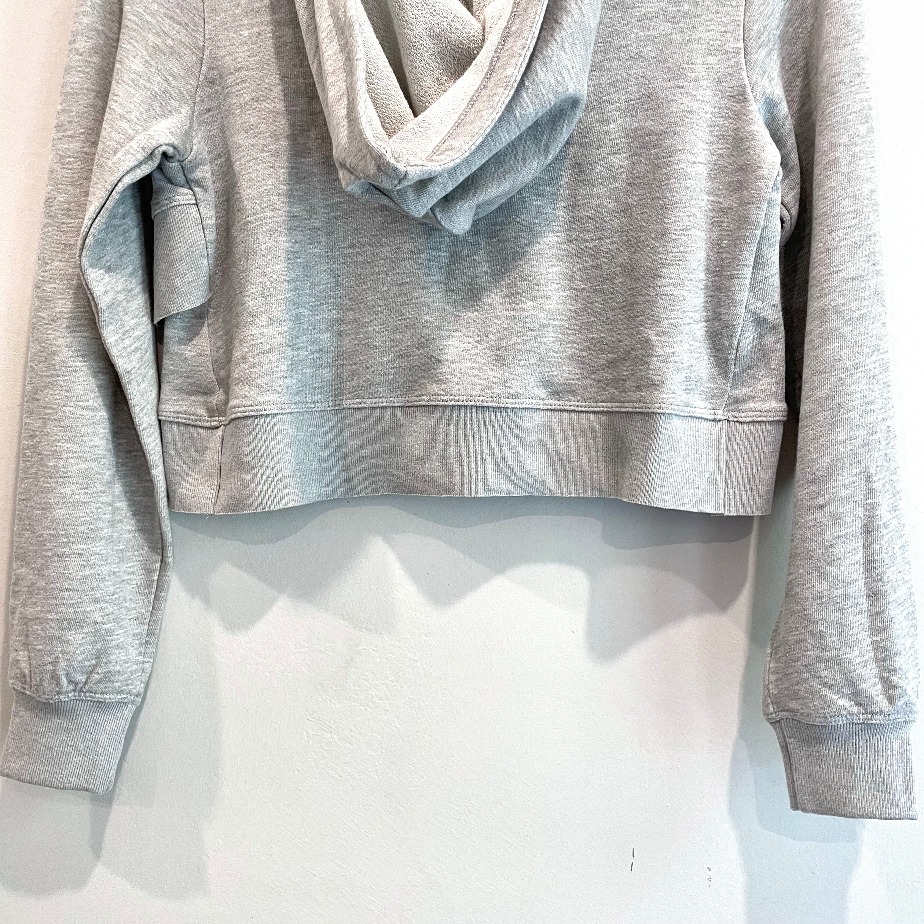 Cropped Hooded Sweatshirt