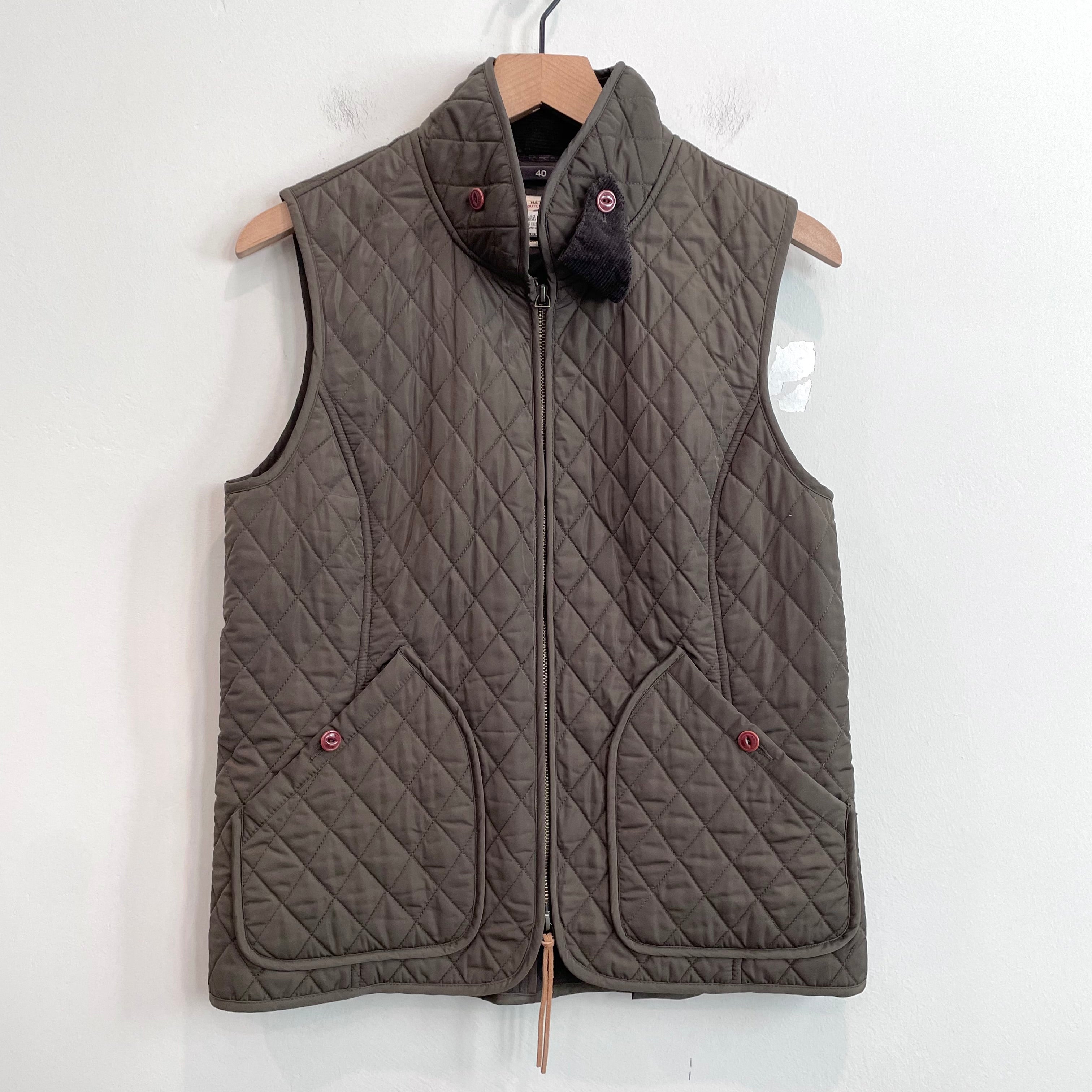 Quilted Fleece Lined Vest