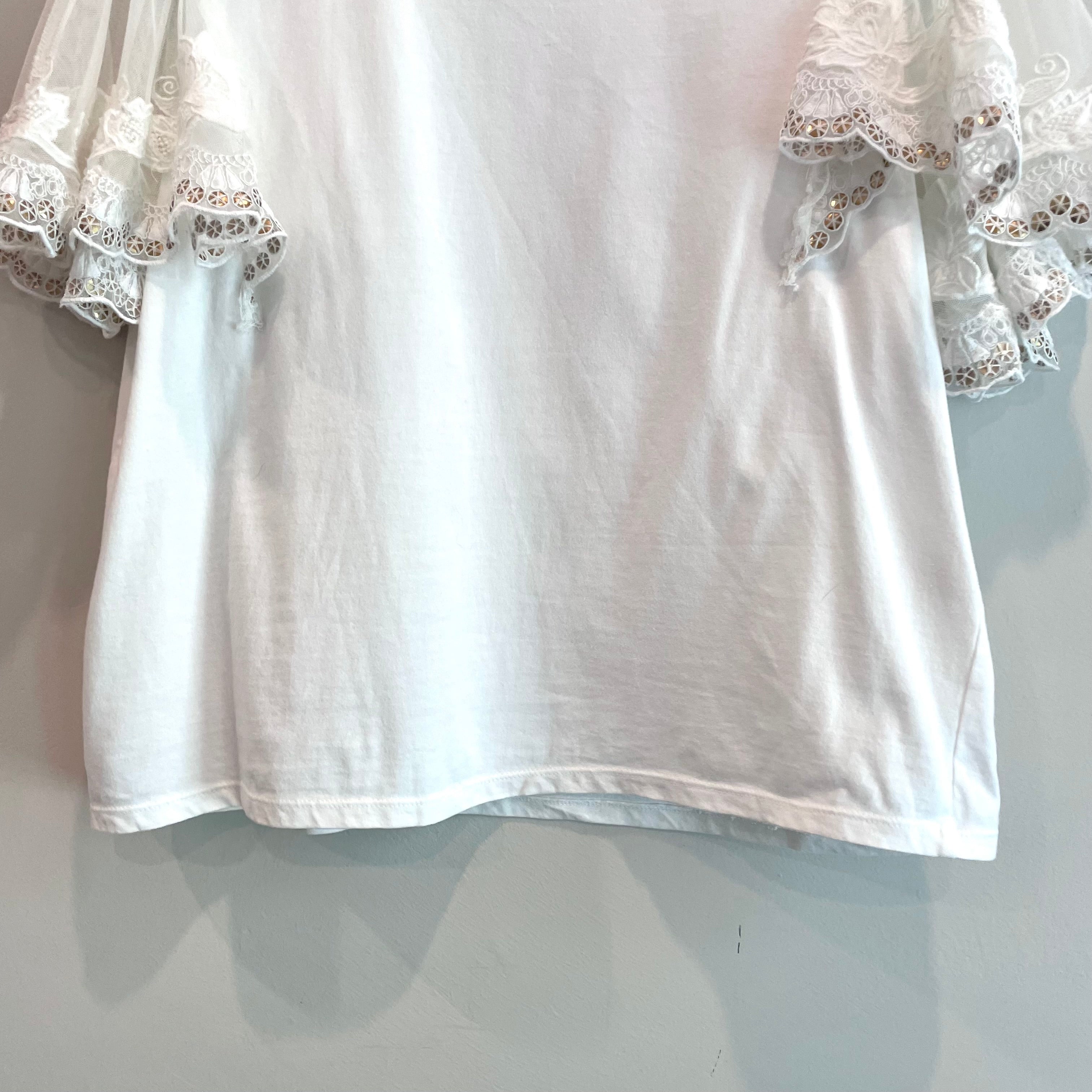 Lace Sleeve Top