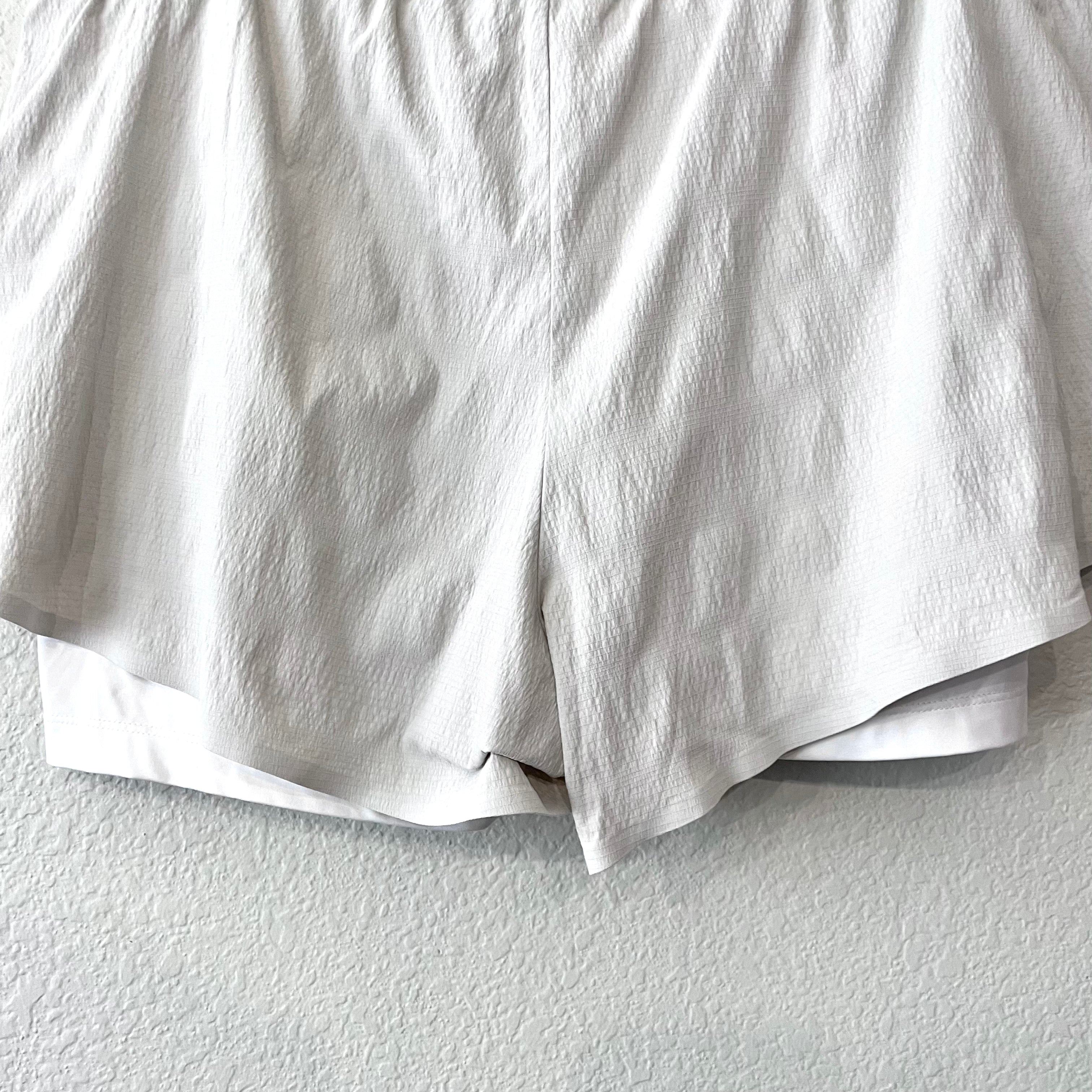 Lined Drawstring Shorts