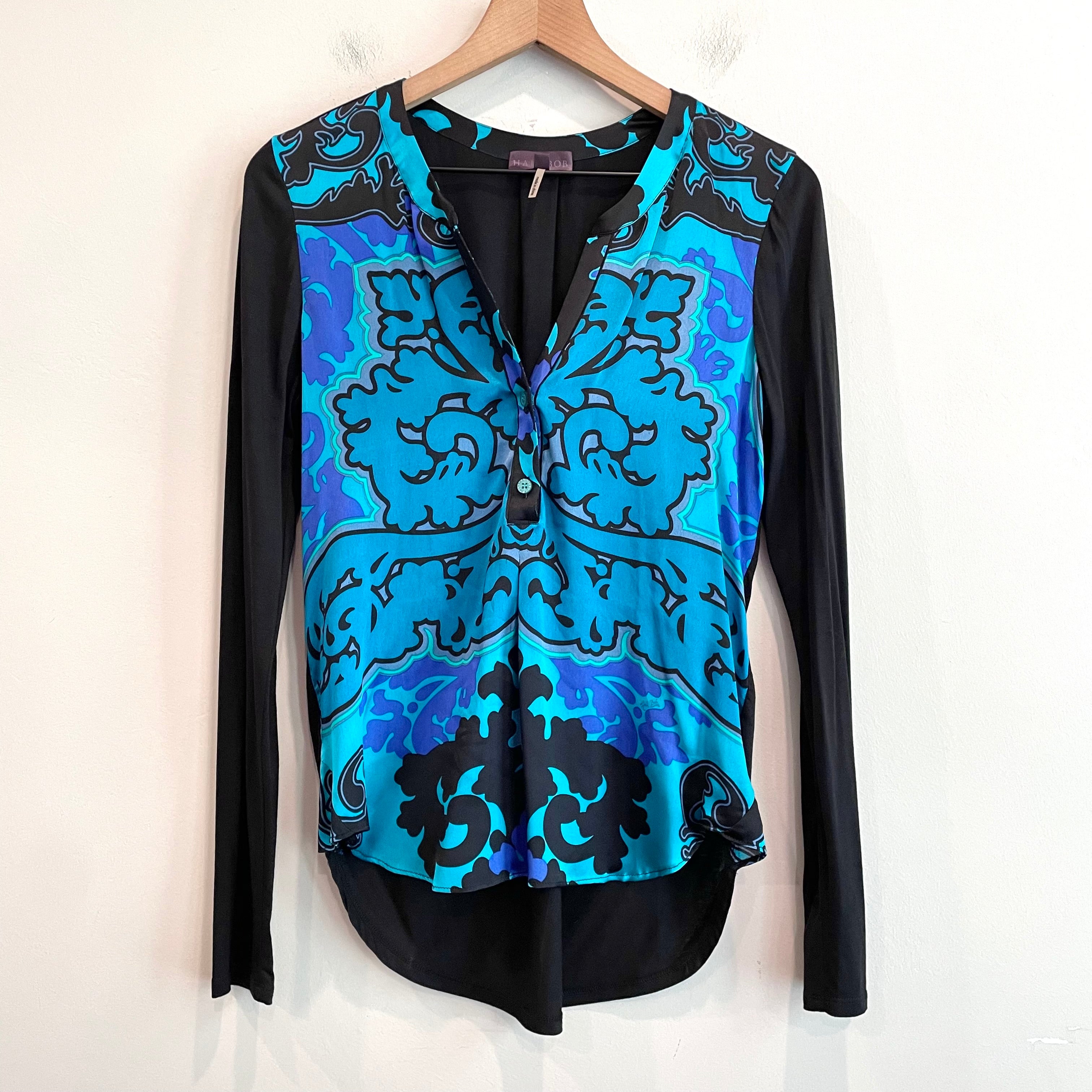 Filigree Silk Blend Top