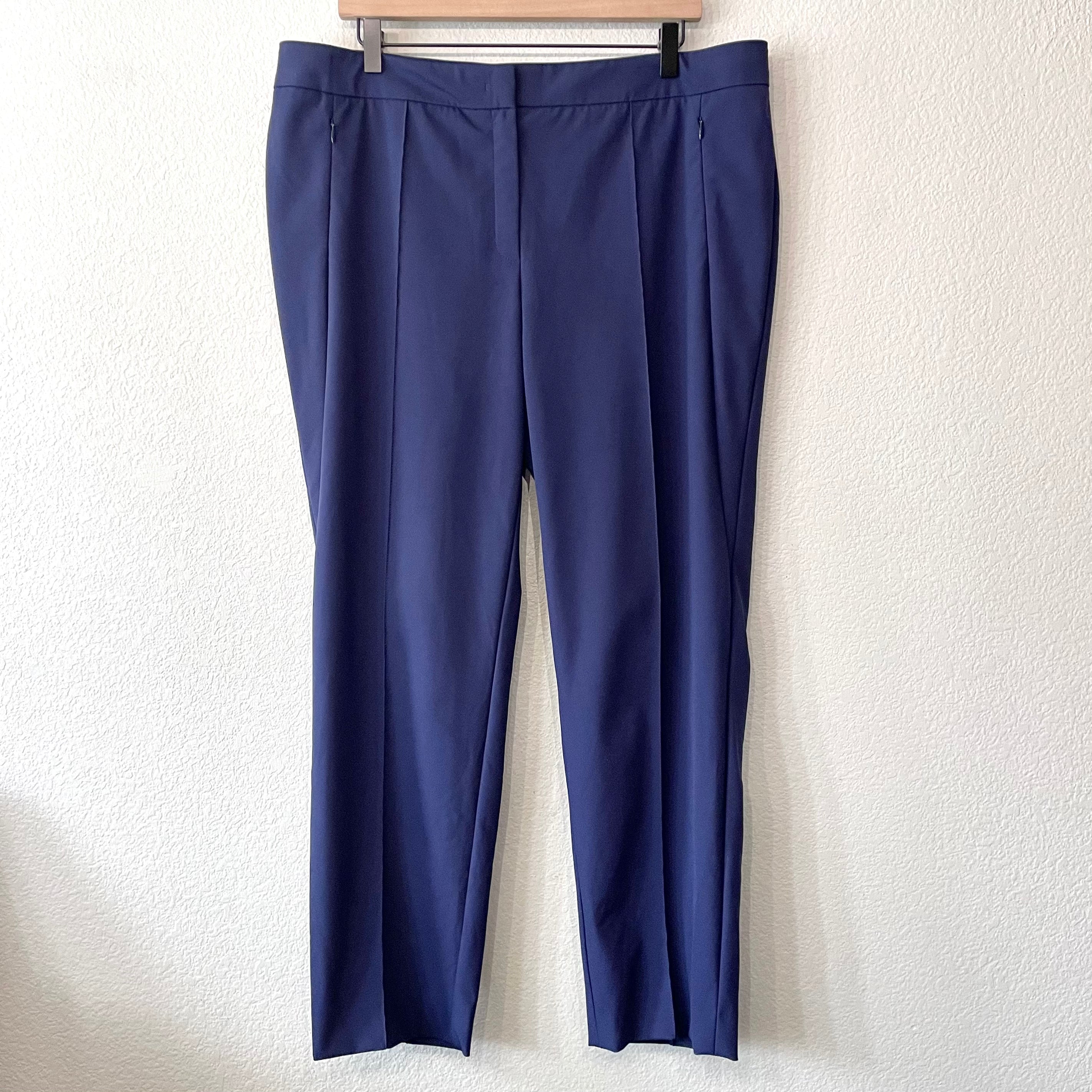 Front Seam Pleated Dress Pants