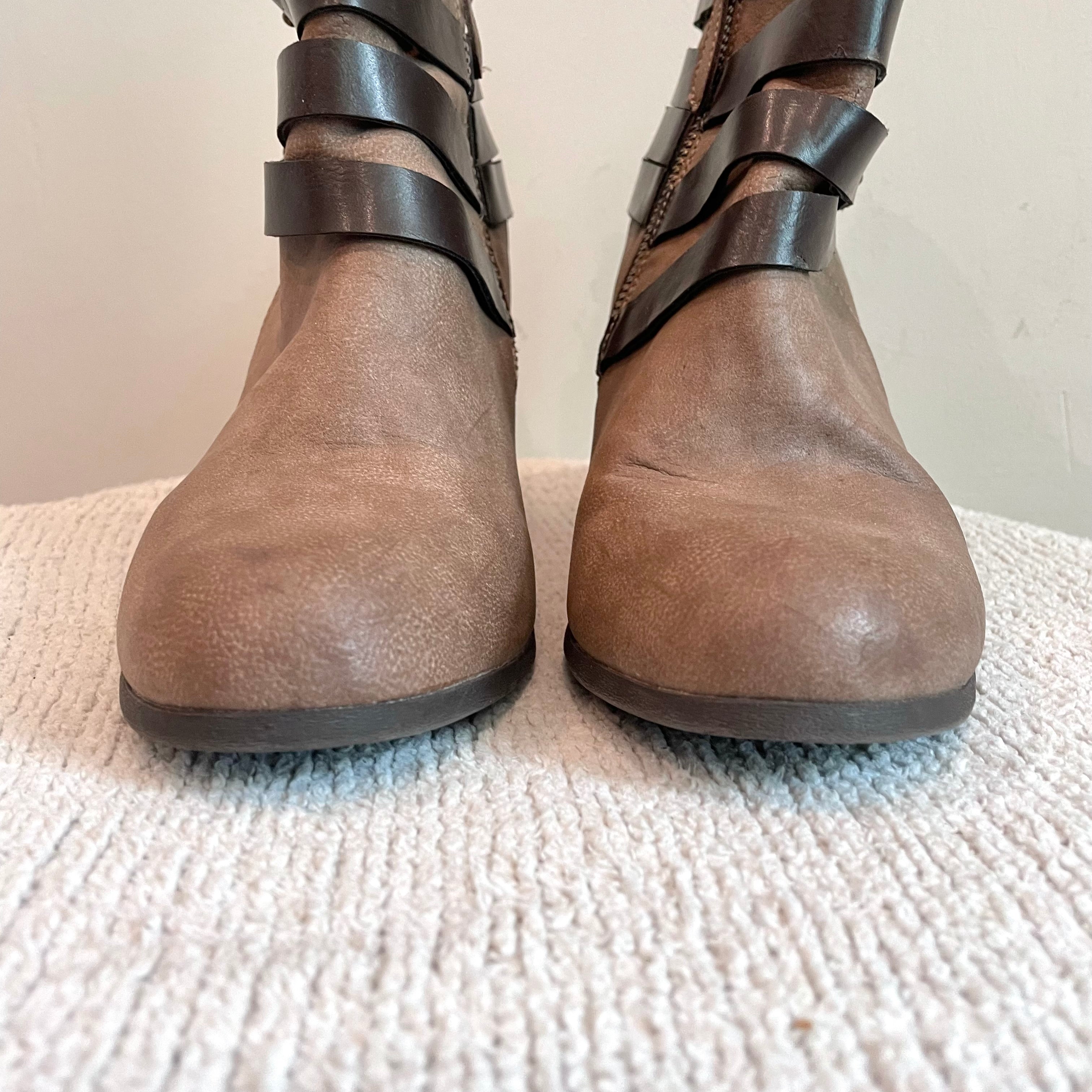 Ankle Wrap Booties