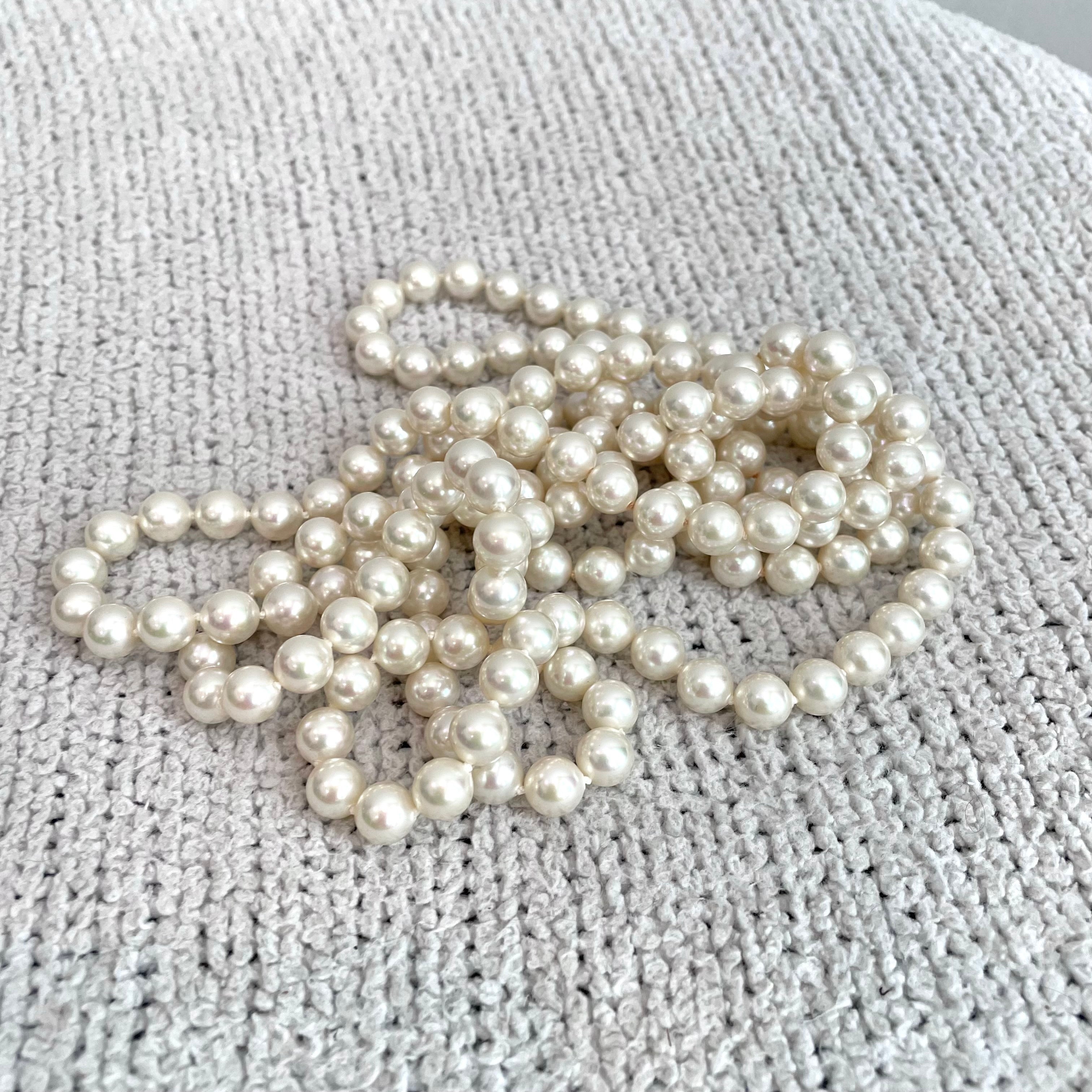 Faux Pearl Necklace