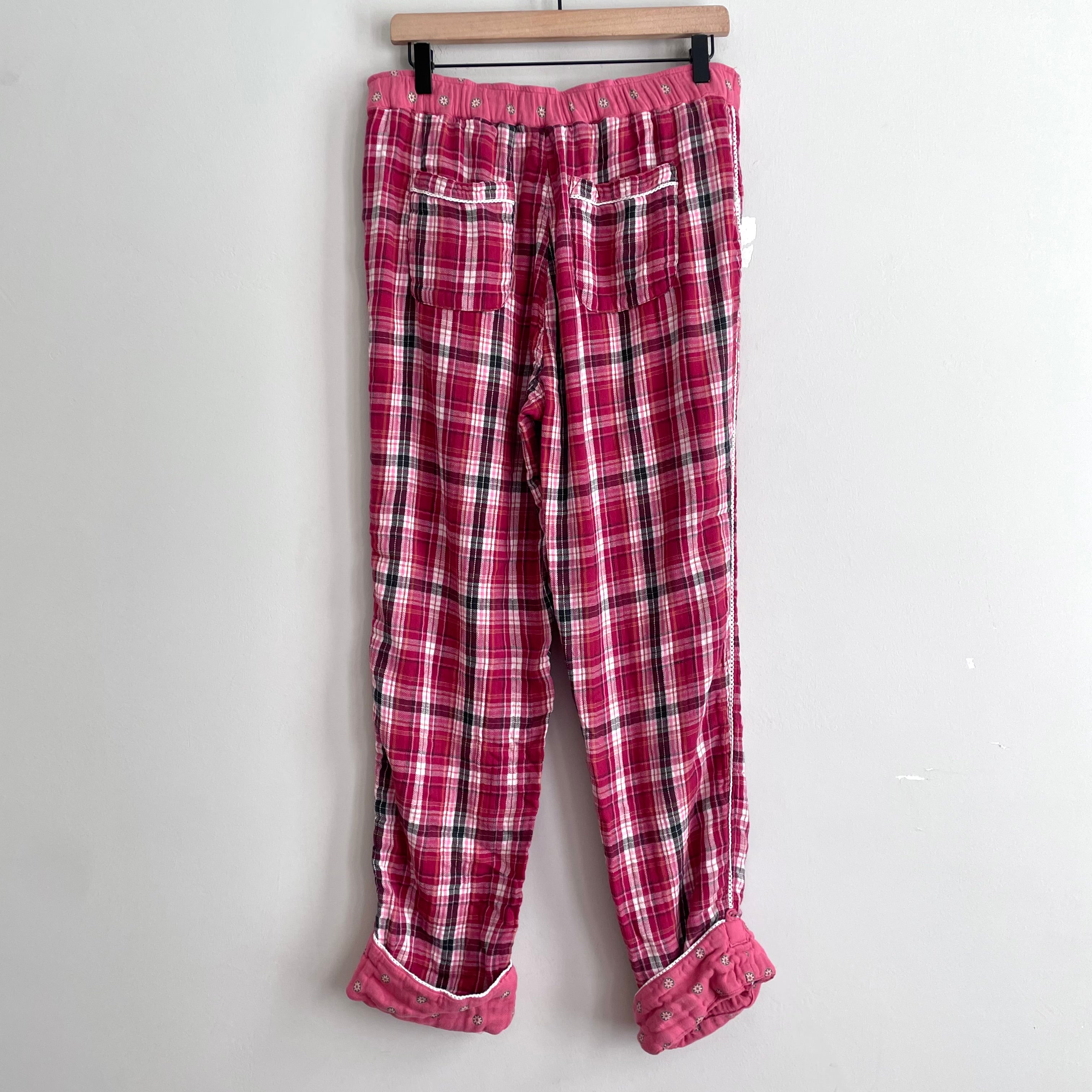 Plaid Flannel Pajama Set