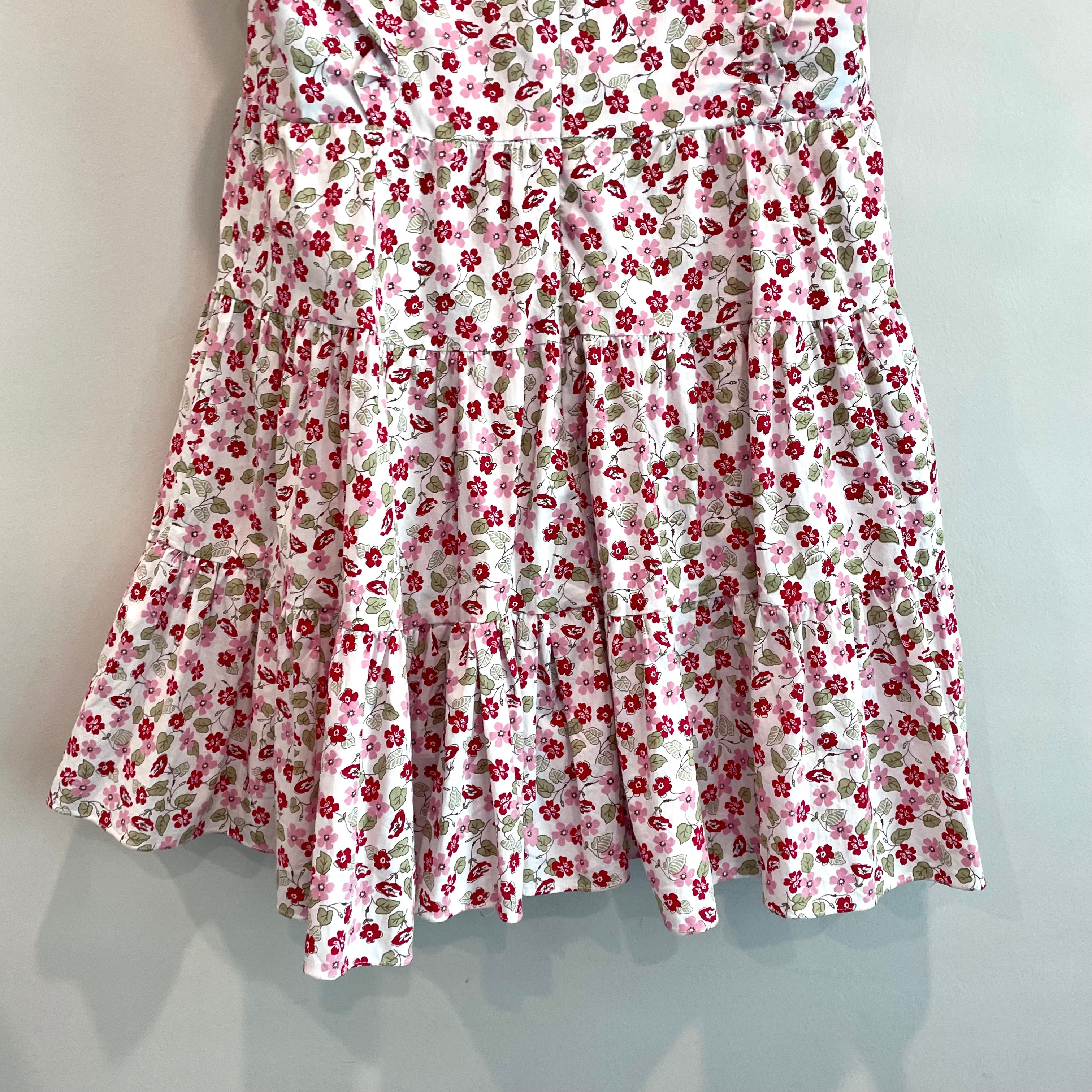 Floral Ruffle Tiered Dress